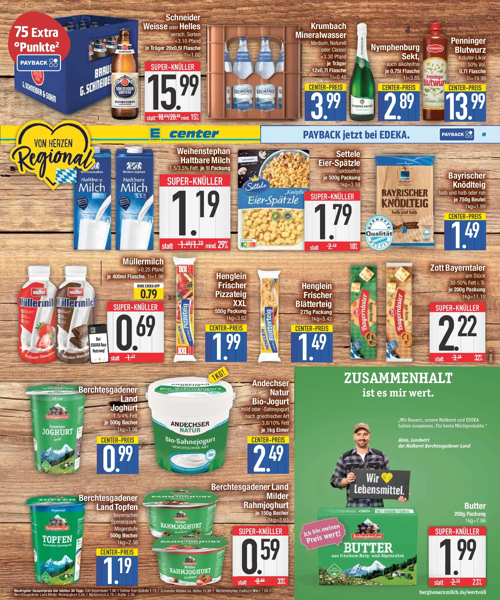 Edeka prospekt Bad Reichenhall	 (ab 01.02.2026) » Angebote Online | Seite: 9