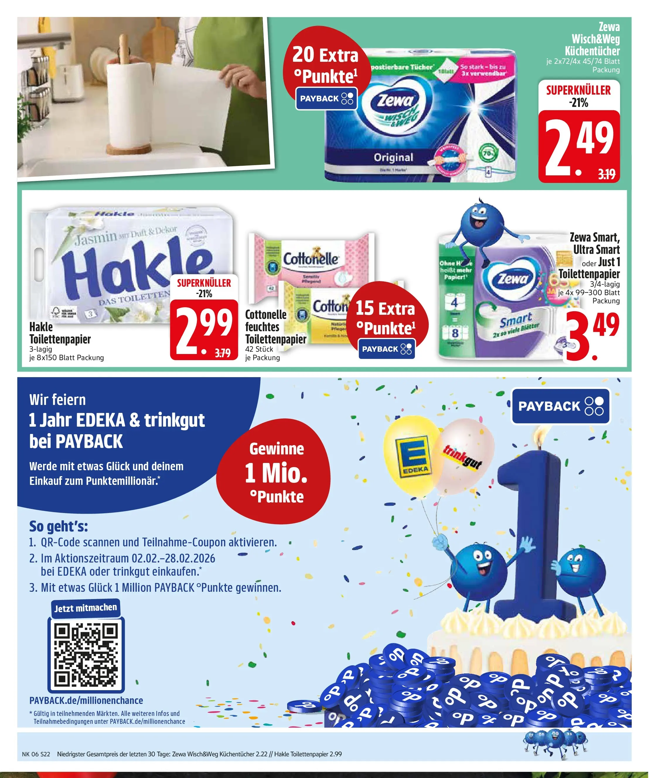 Edeka prospekt Vilsbiburg	 (ab 01.02.2026) » Angebote Online | Seite: 22