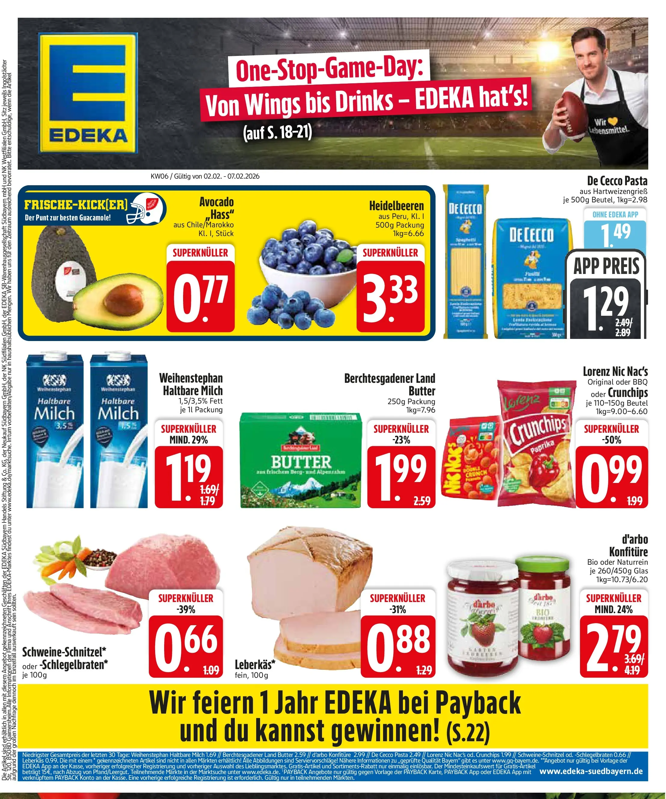 Edeka prospekt Vilsbiburg	 (ab 01.02.2026) » Angebote Online | Seite: 1