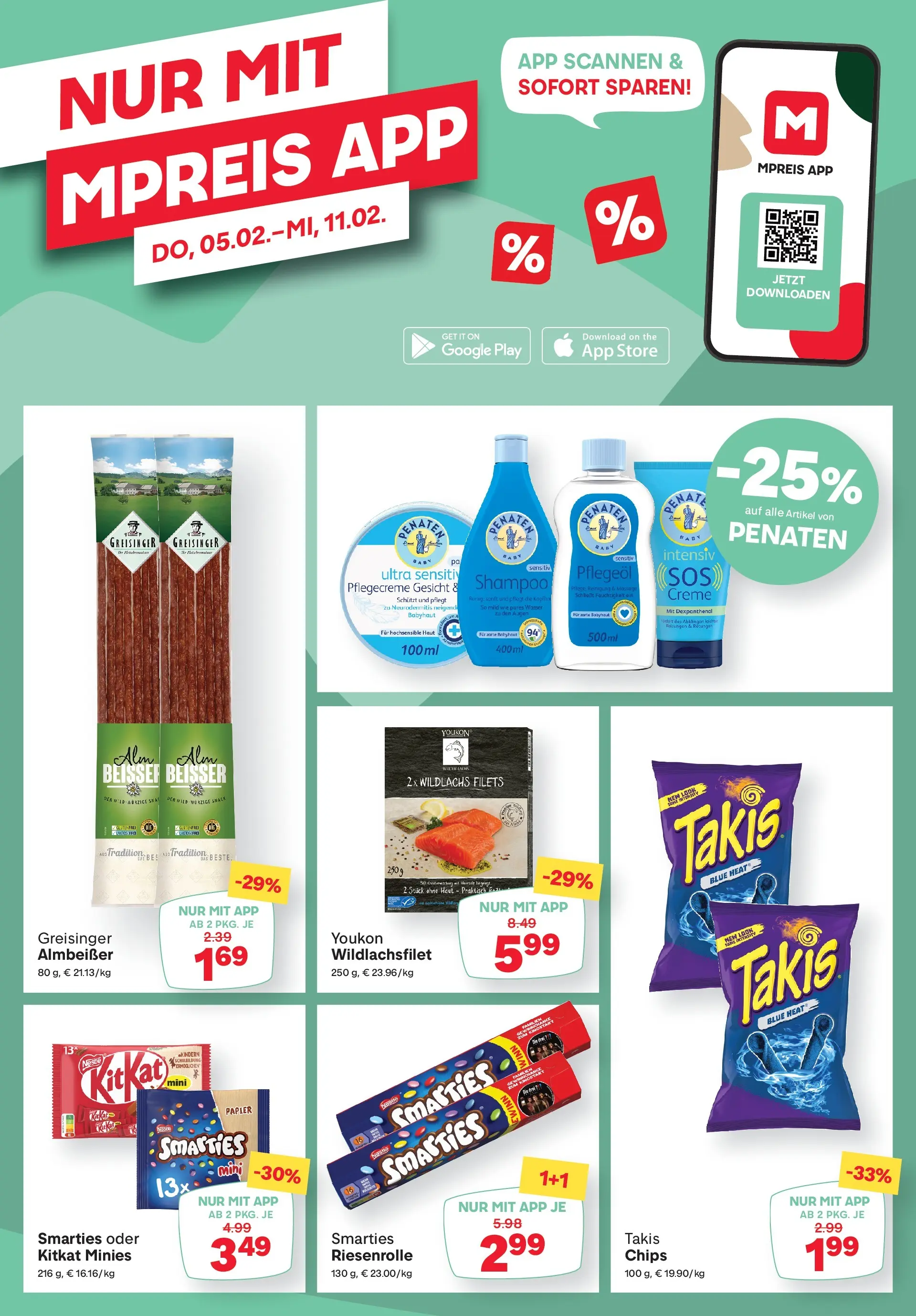MPREIS St.Gallenkirch von 05.02.2026 - Aktuelle Angebote | Seite: 17 | Produkte: Chips, Shampoo, Creme