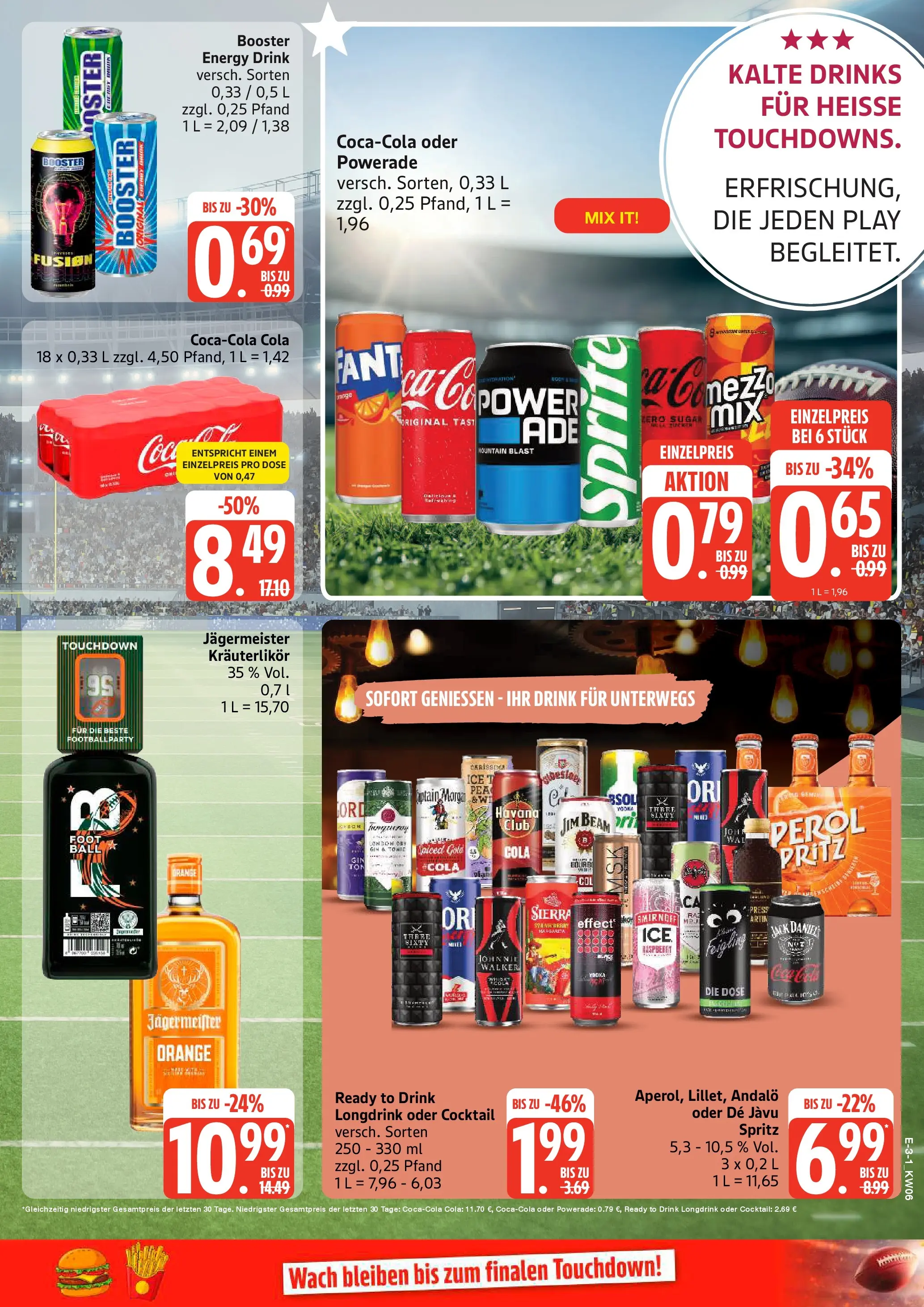 Edeka prospekt Hamburg	 (ab 01.02.2026) » Angebote Online | Seite: 3 | Produkte: Jim beam, Energy, Jack Daniel's, Smirnoff