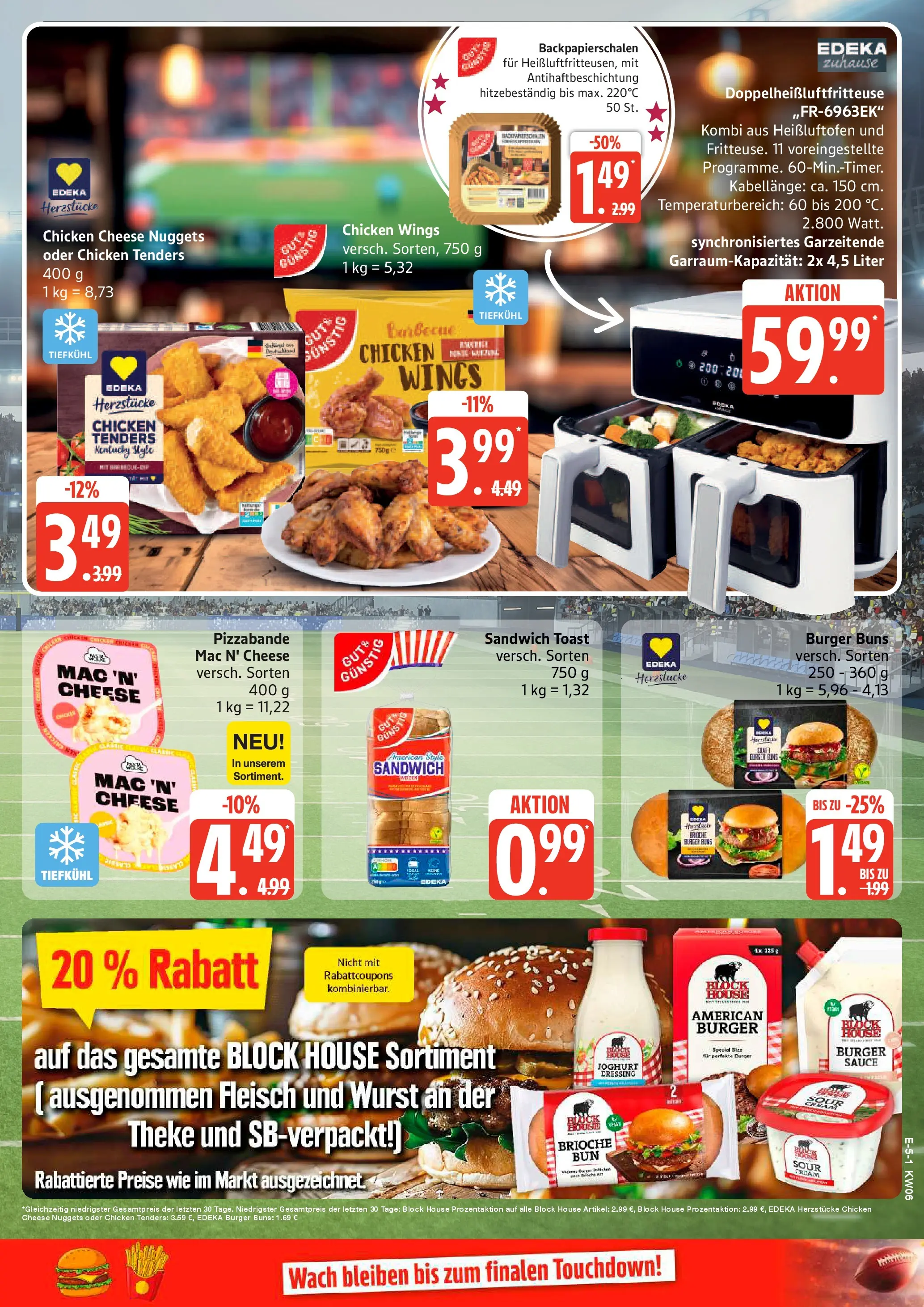 Edeka prospekt Hamburg	 (ab 01.02.2026) » Angebote Online | Seite: 5 | Produkte: Theke, Dressing, Burger, Fleisch