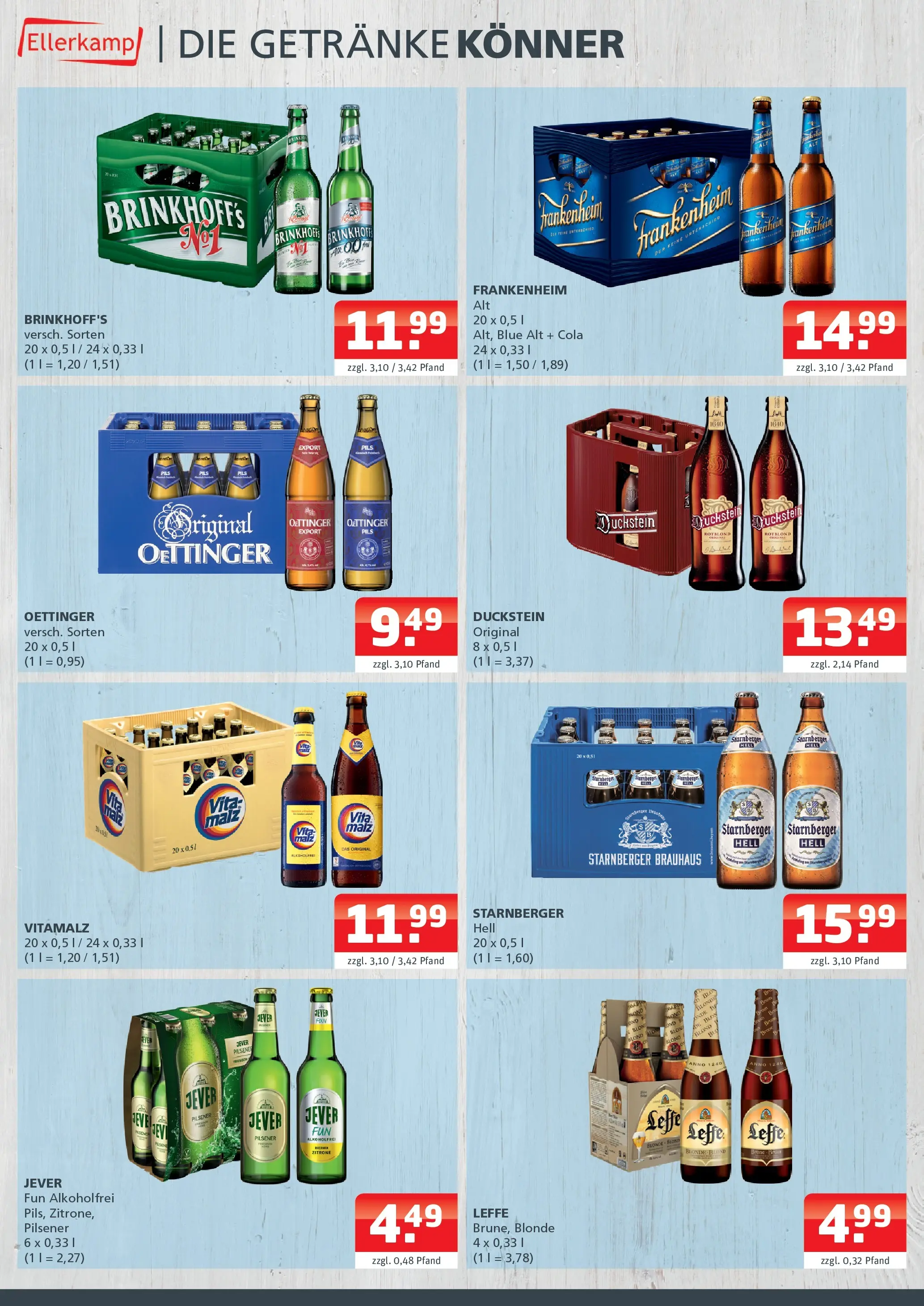 Angebote - Getränke Ellerkamp: Getränkeangebote (ab 01.02.2026) zum Blättern | Seite: 2