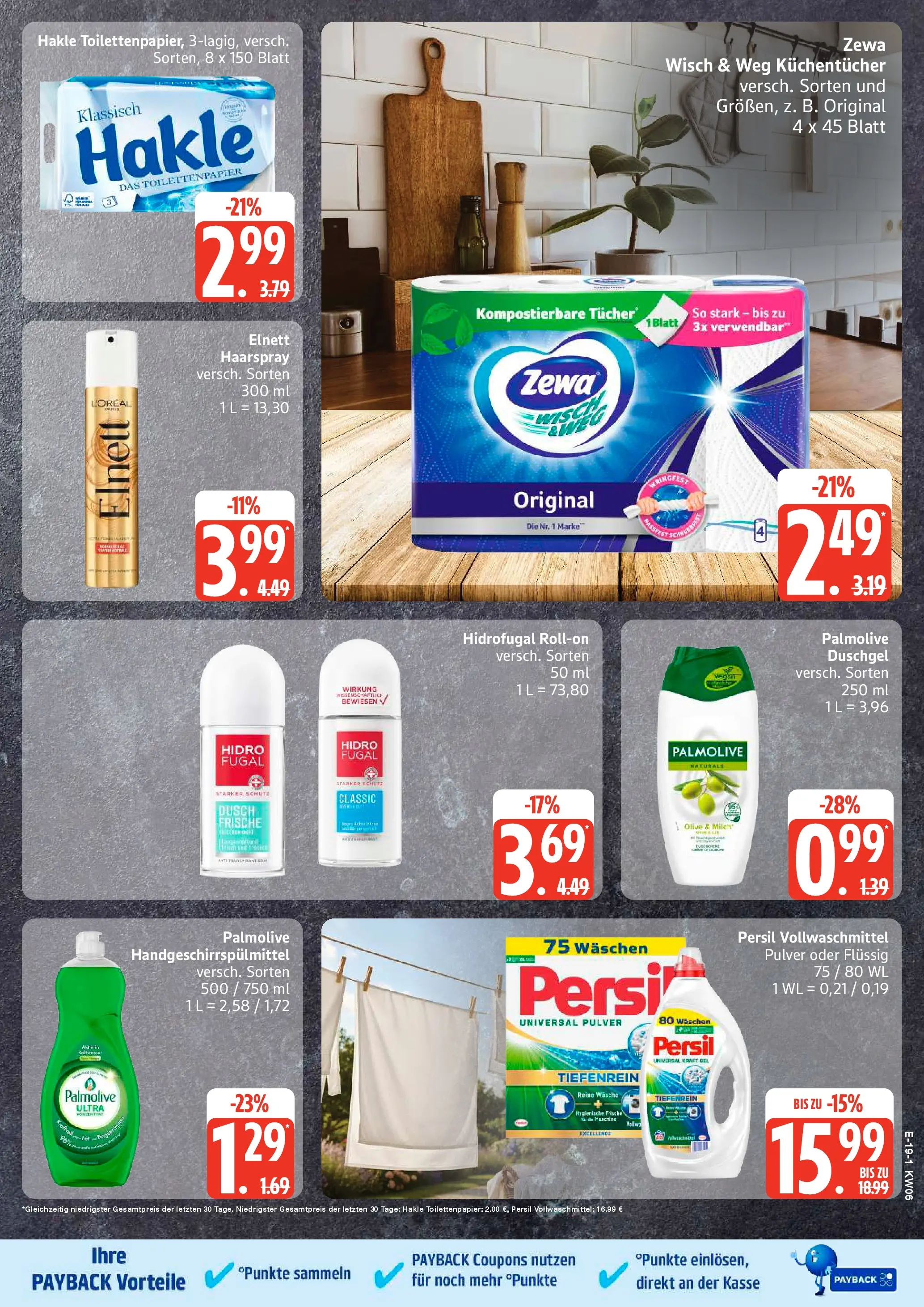 Edeka prospekt Hamburg	 (ab 01.02.2026) » Angebote Online | Seite: 19 | Produkte: Haarspray, Duschgel, Deodorant, Shower Gel