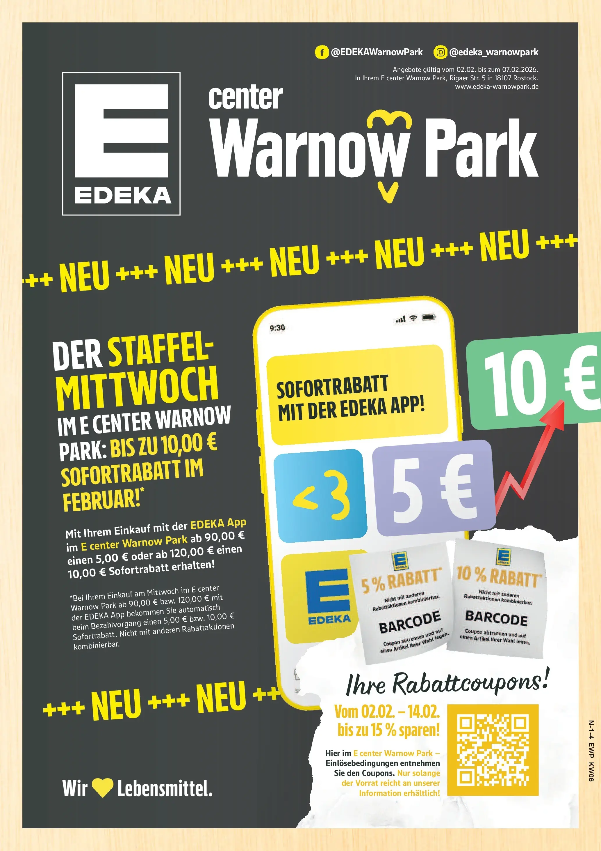 Edeka prospekt Rostock	 (ab 01.02.2026) » Angebote Online | Seite: 1
