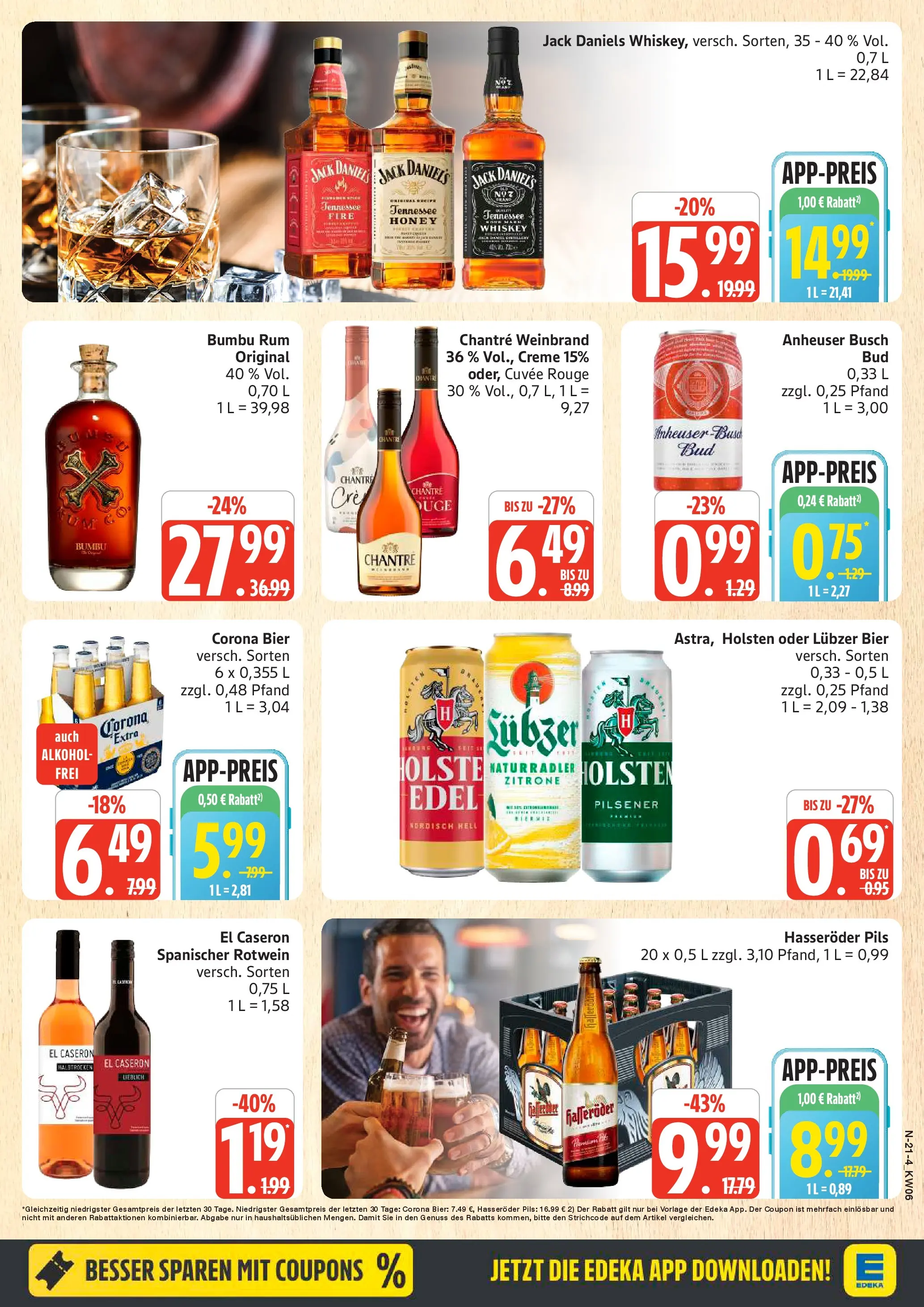 Edeka prospekt Rostock	 (ab 01.02.2026) » Angebote Online | Seite: 21 | Produkte: Pils, Creme, Zitrone, Hasseröder