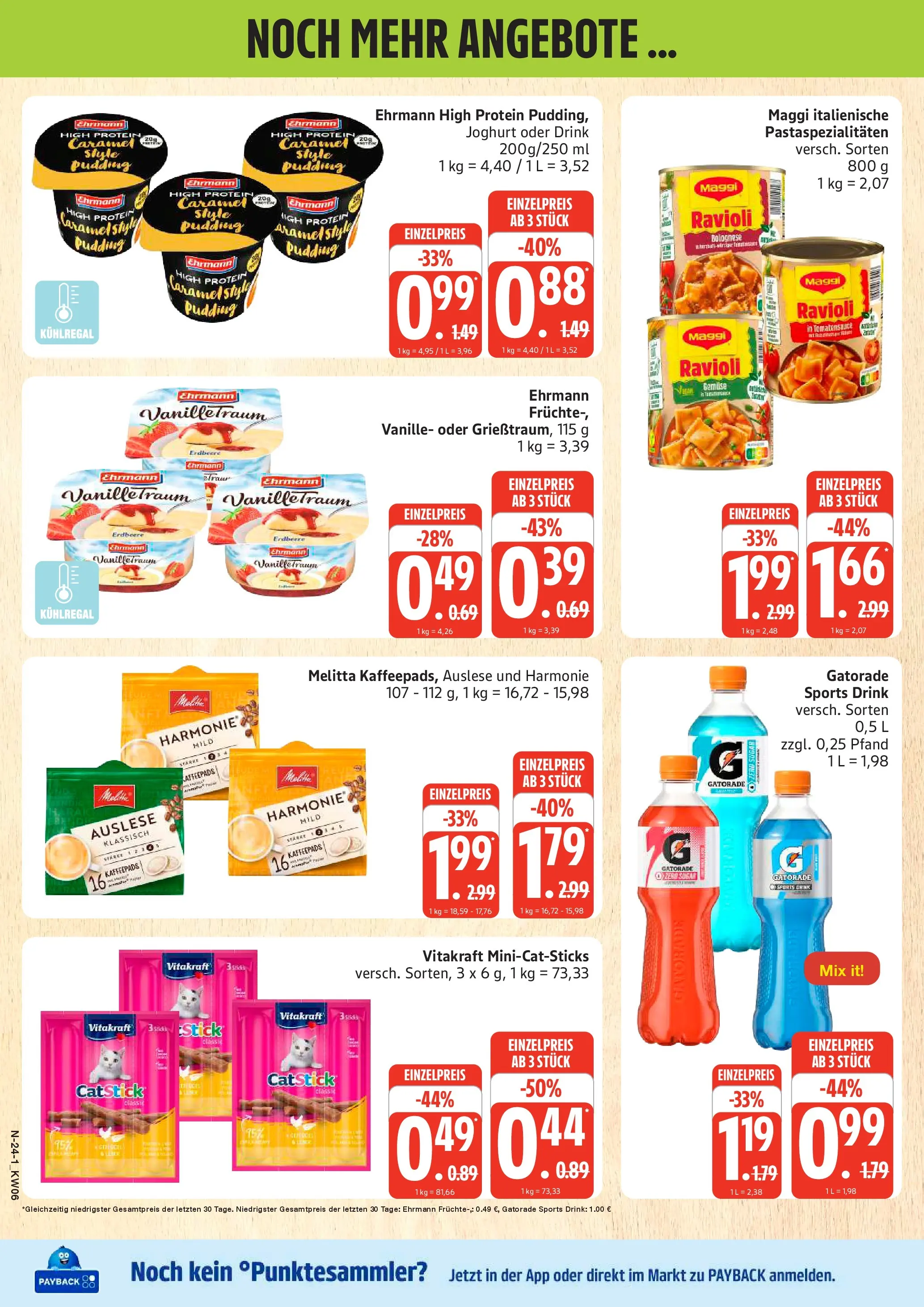 Edeka prospekt Cuxhaven	 (ab 01.02.2026) » Angebote Online | Seite: 24 | Produkte: Melitta, Kaffeepads, Joghurt, Pudding
