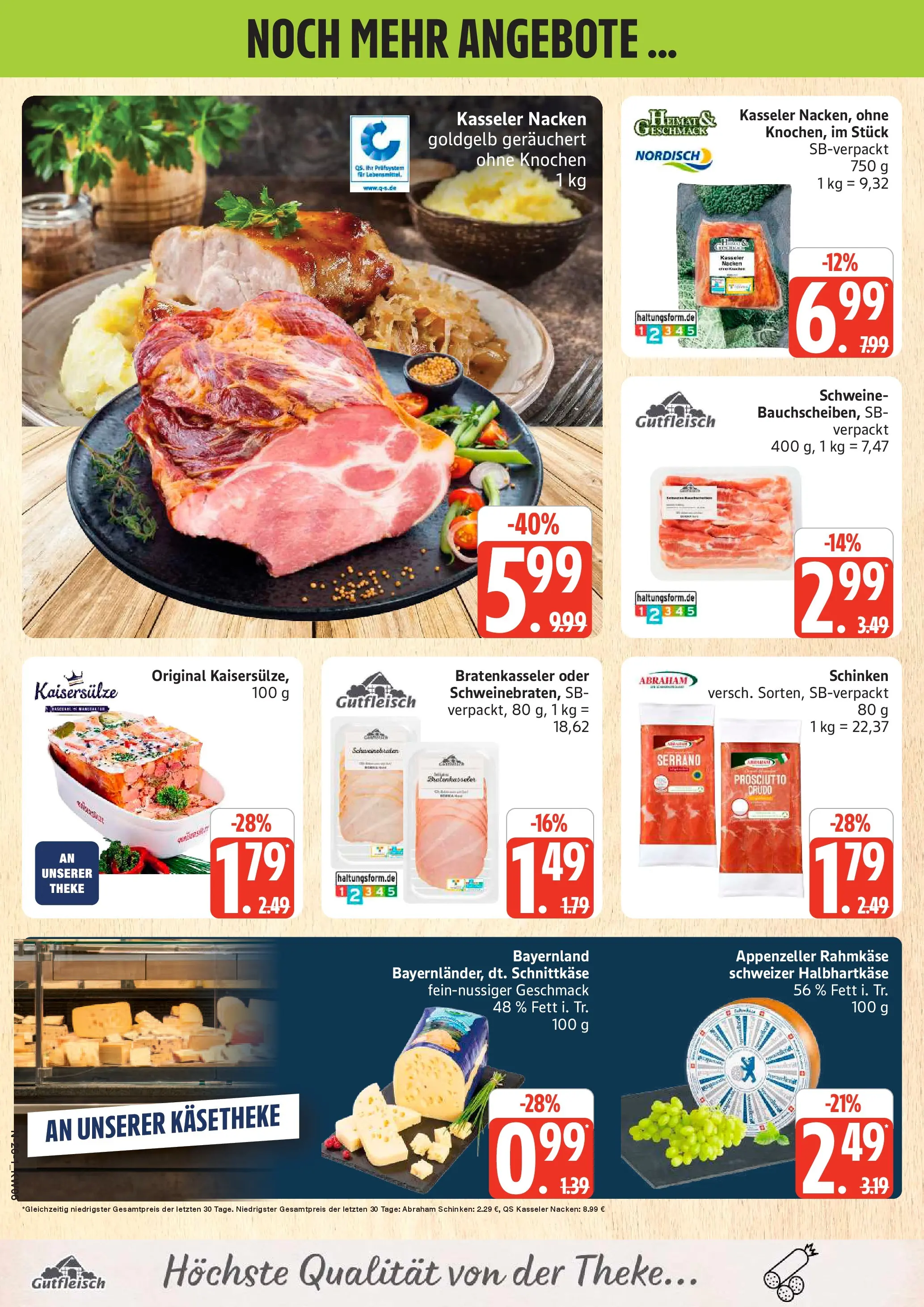 Edeka prospekt Cuxhaven	 (ab 01.02.2026) » Angebote Online | Seite: 26 | Produkte: Theke, Kasseler nacken, Schinken