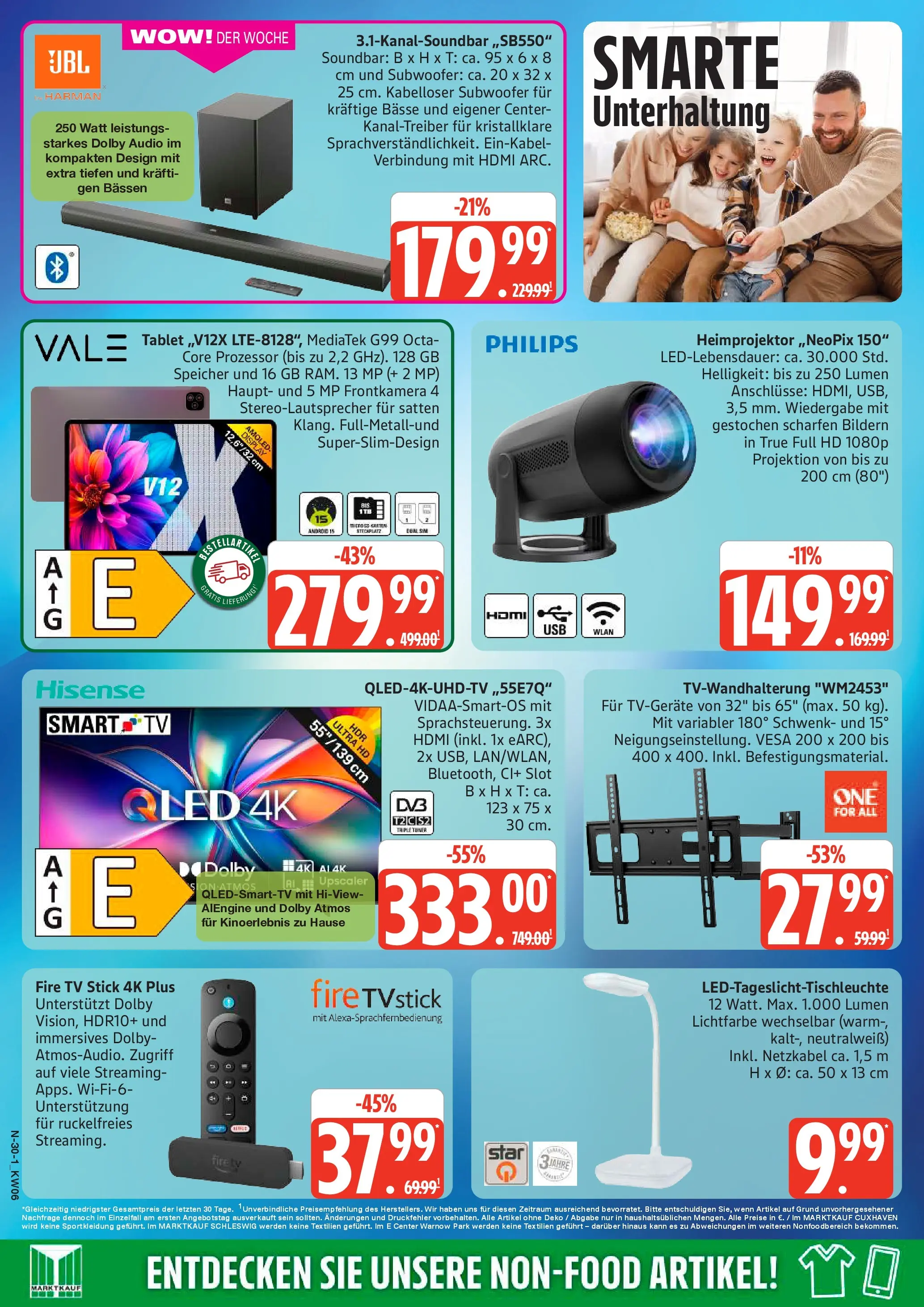 Edeka prospekt Cuxhaven	 (ab 01.02.2026) » Angebote Online | Seite: 30 | Produkte: Philips, Hisense, Smart TV, TV