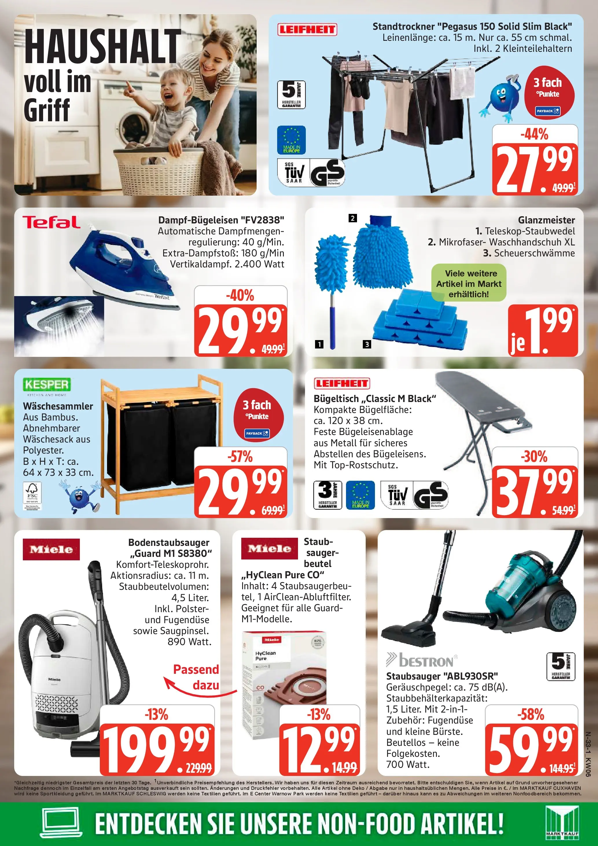 Edeka prospekt Cuxhaven	 (ab 01.02.2026) » Angebote Online | Seite: 33 | Produkte: Miele, Staubsauger