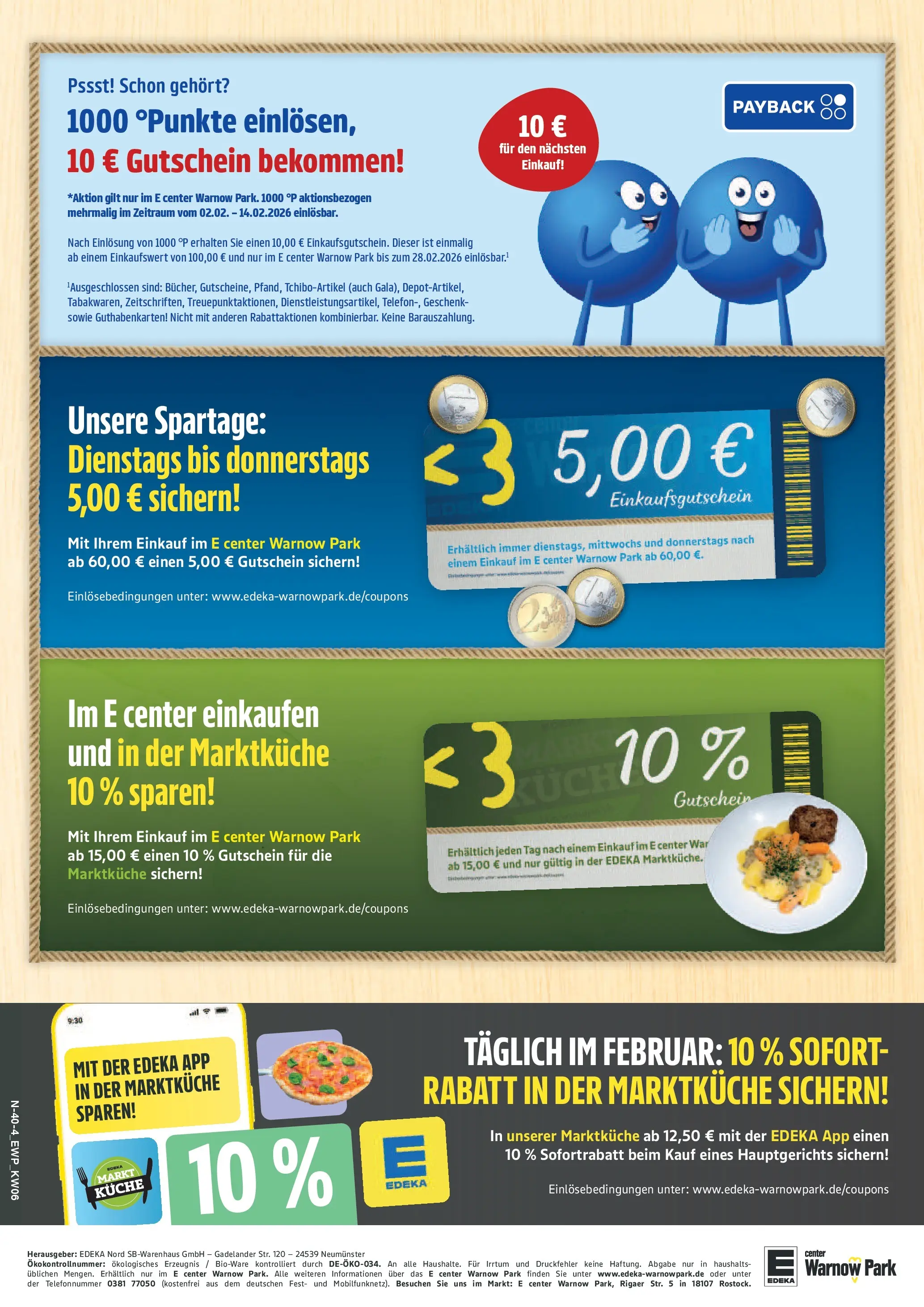 Edeka prospekt Rostock	 (ab 01.02.2026) » Angebote Online | Seite: 40