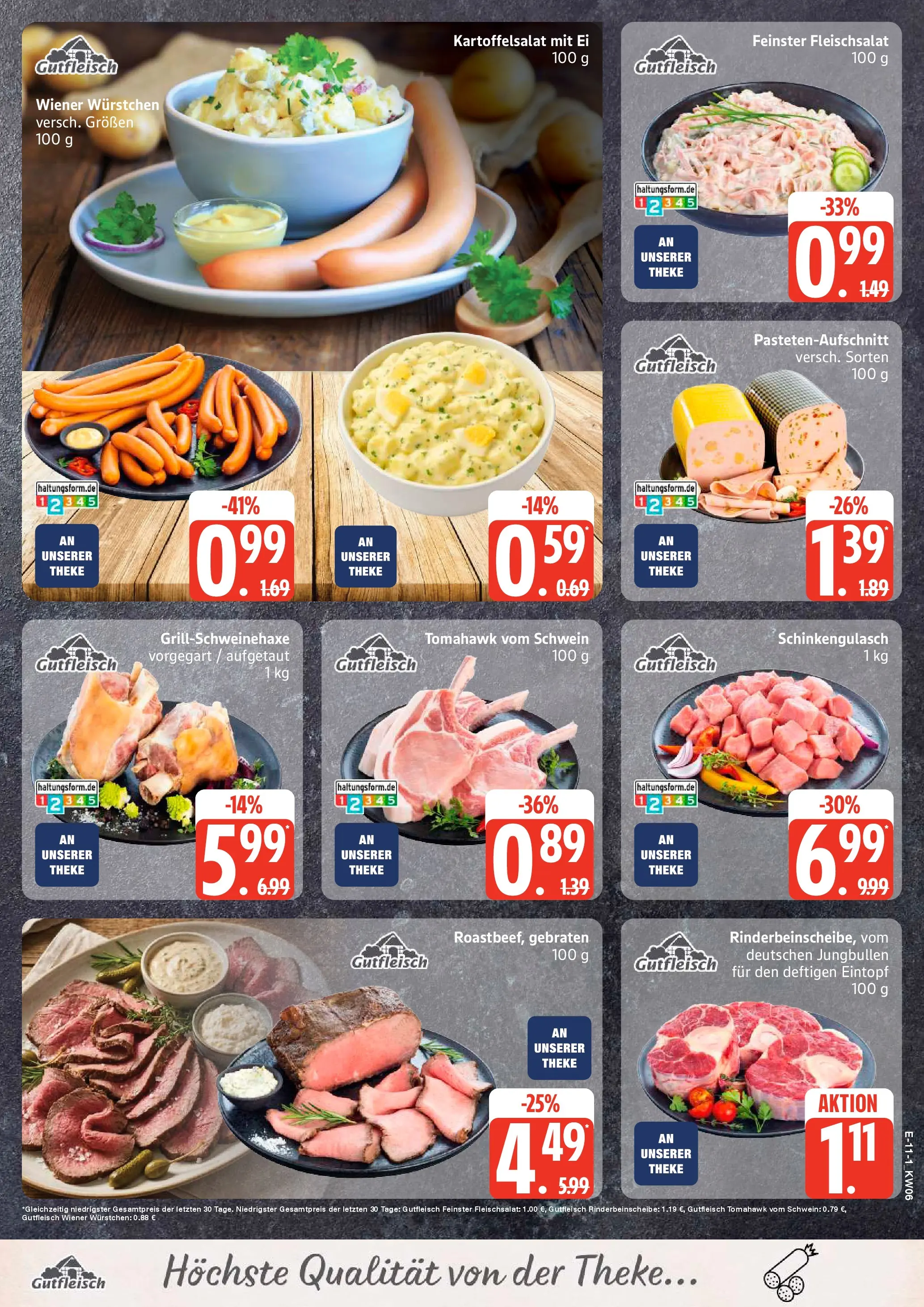 Edeka prospekt Hamburg	 (ab 01.02.2026) » Angebote Online | Seite: 11 | Produkte: Wiener wurstchen, Theke