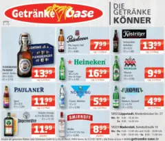 Angebote - Getränke Oase: Getränkeangebote ab 01.02.2026 gültig