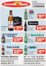 Getr&auml;nke Oase Getr&auml;nke Oase: Getr&auml;nkeangebote - bis 07.02.2026