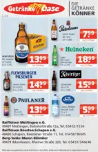 Getr&auml;nke Oase Getr&auml;nke Oase: Getr&auml;nkeangebote - bis 07.02.2026