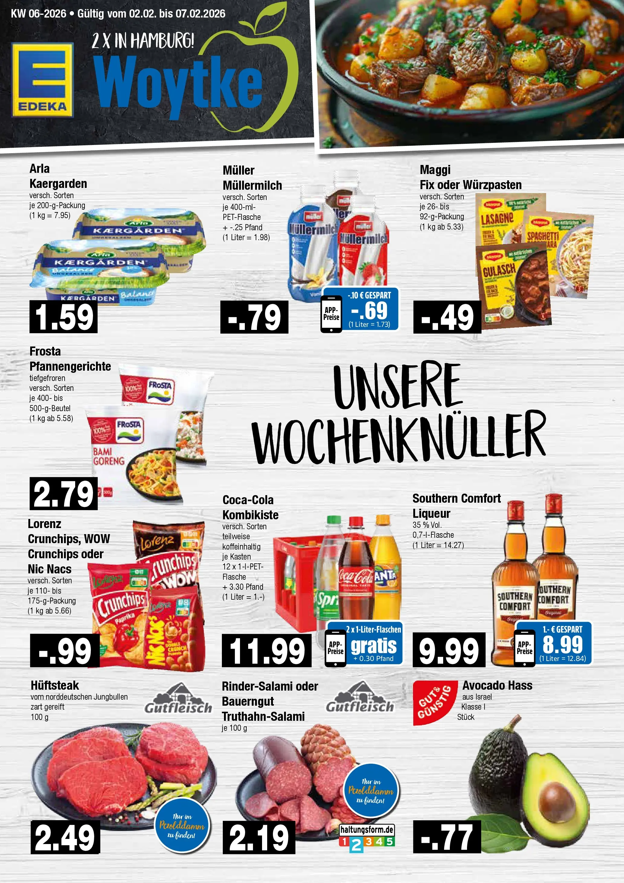Edeka prospekt Hamburg	 (ab 01.02.2026) » Angebote Online | Seite: 1 | Produkte: Maggi, Frosta, Avocado, Maggi fix