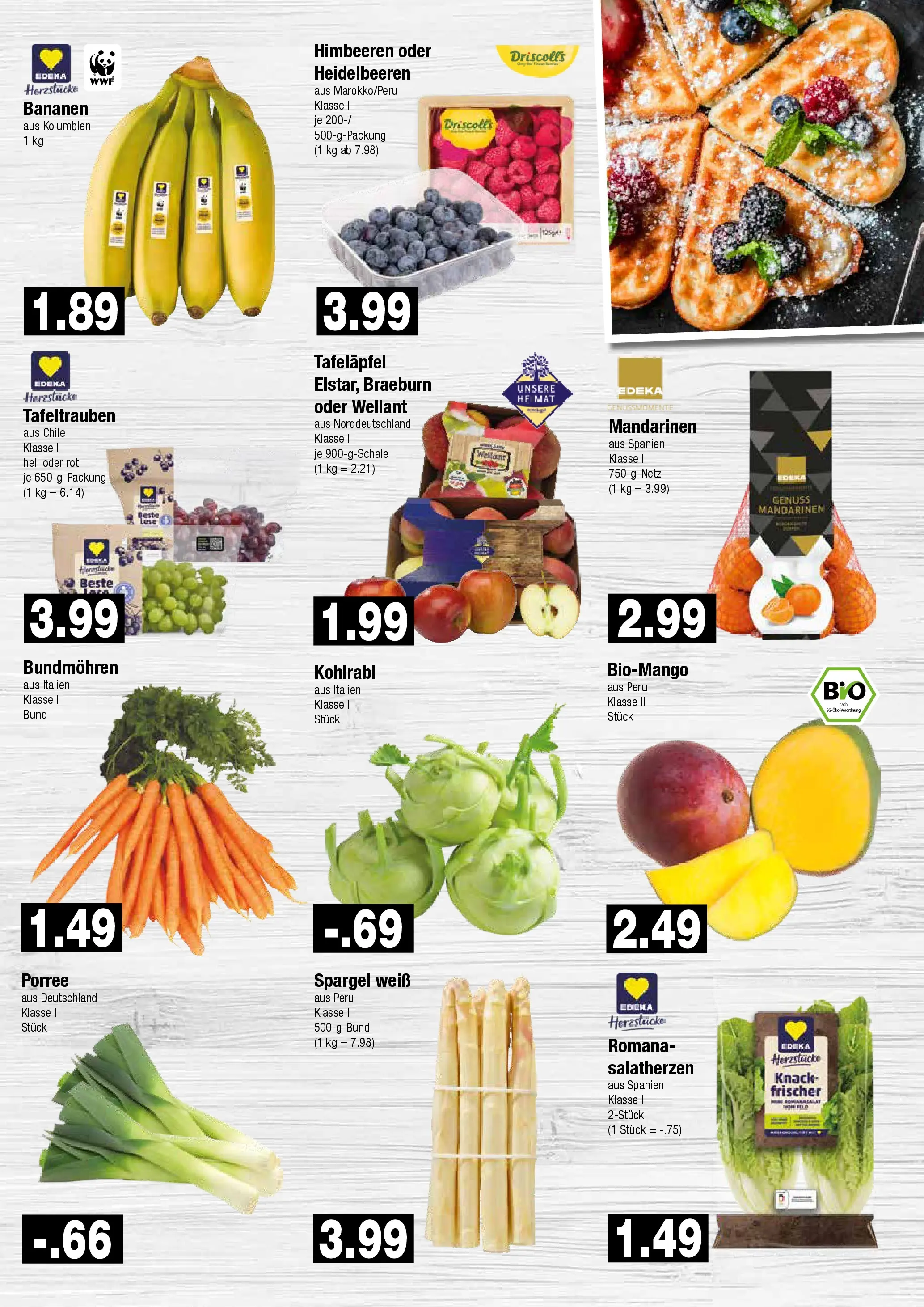 Edeka prospekt Hamburg	 (ab 01.02.2026) » Angebote Online | Seite: 3 | Produkte: Himbeeren, Bananen, Heidelbeeren, Mango