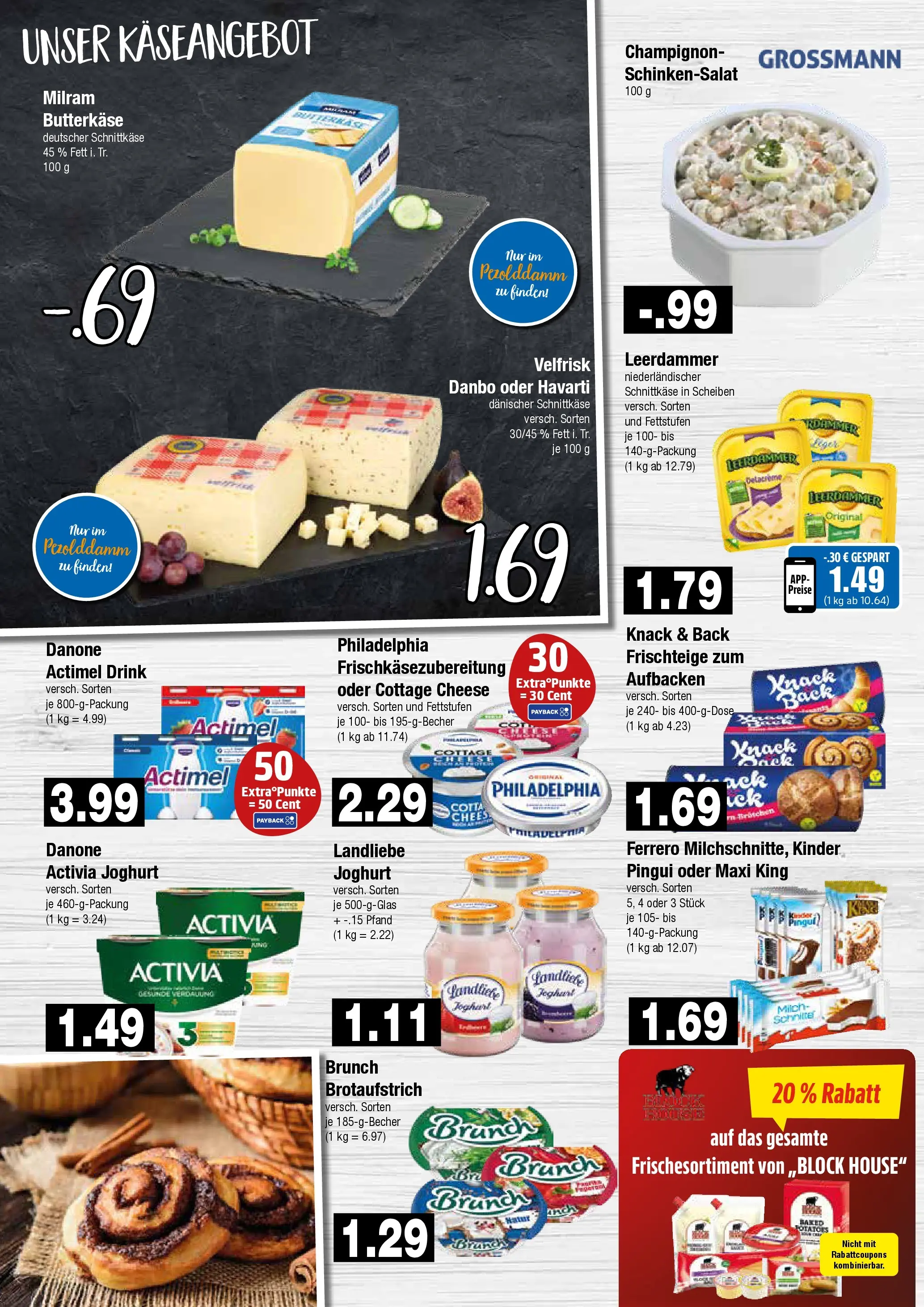 Edeka prospekt Hamburg	 (ab 01.02.2026) » Angebote Online | Seite: 4 | Produkte: Activia, Danone activia, Milch, Leerdammer