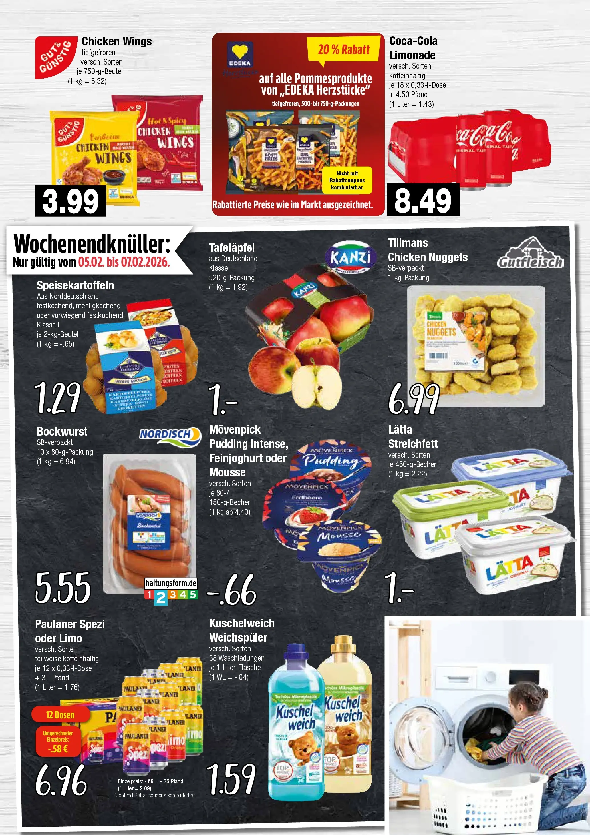 Edeka prospekt Hamburg	 (ab 01.02.2026) » Angebote Online | Seite: 10 | Produkte: Paulaner spezi, Kuschelweich, Limonade, Paulaner