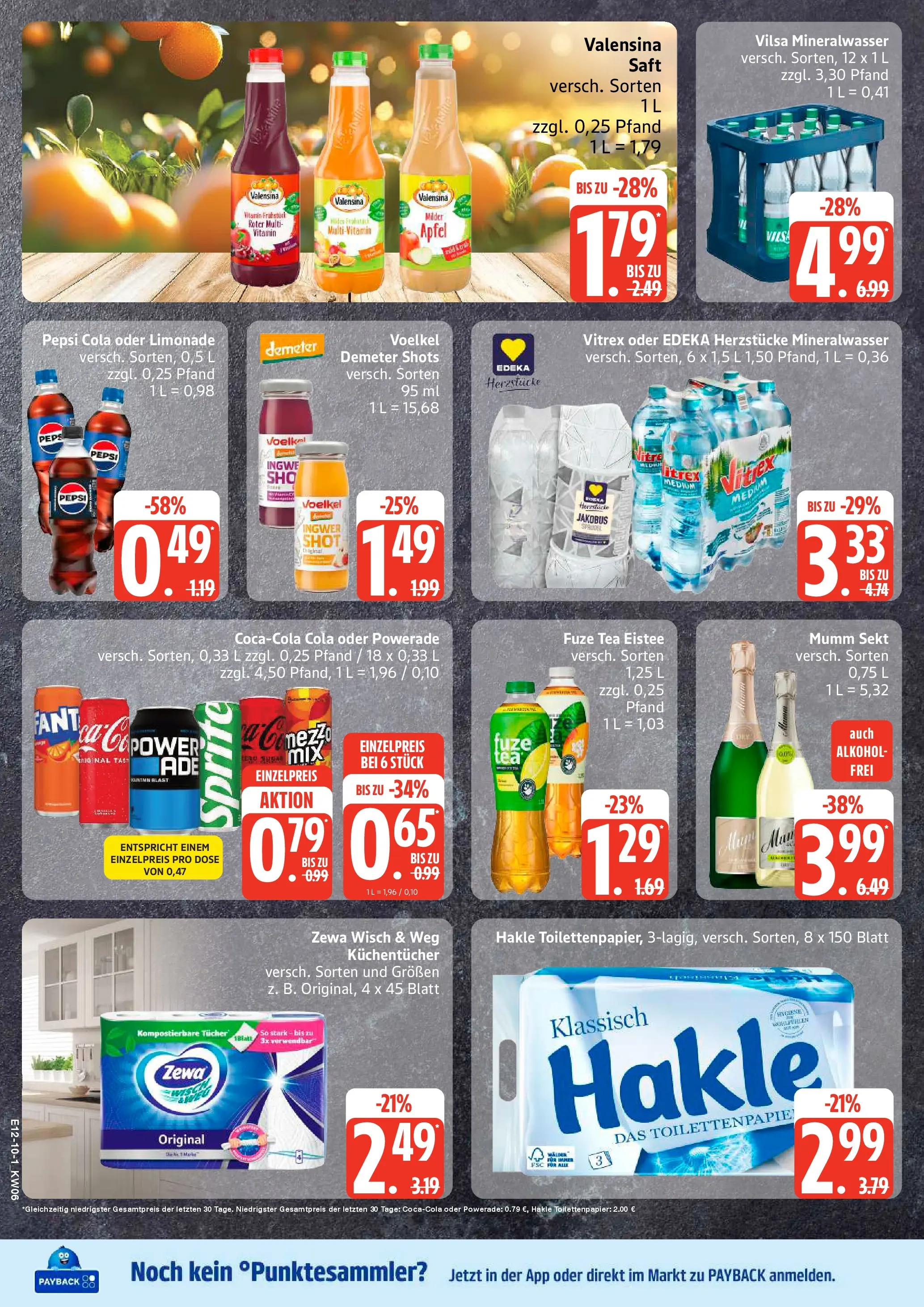 Edeka prospekt Sterup	 (ab 01.02.2026) » Angebote Online | Seite: 10 | Produkte: Mumm sekt, Äpfel, Zewa, Toilettenpapier