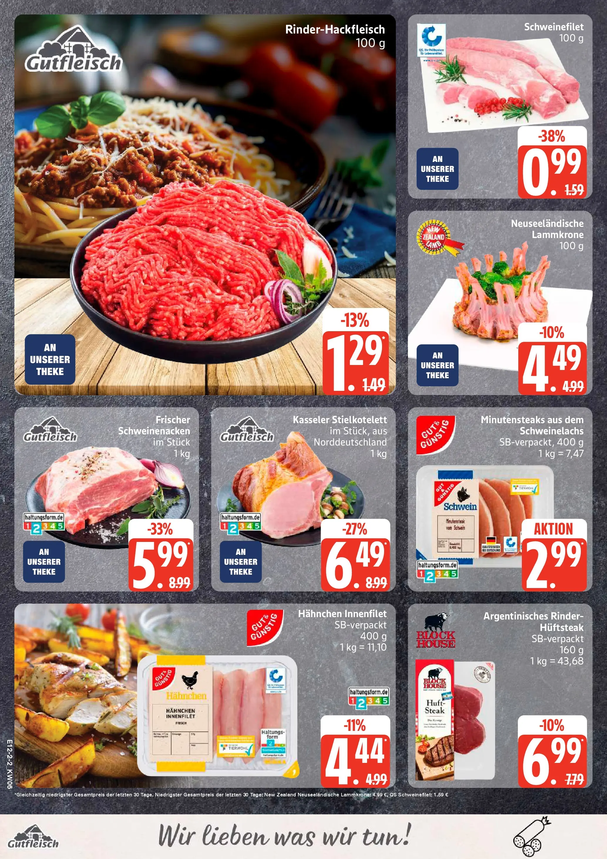 Edeka prospekt Sterup	 (ab 01.02.2026) » Angebote Online | Seite: 2 | Produkte: Hahnchen, Theke, Schweinenacken, Schweinefilet