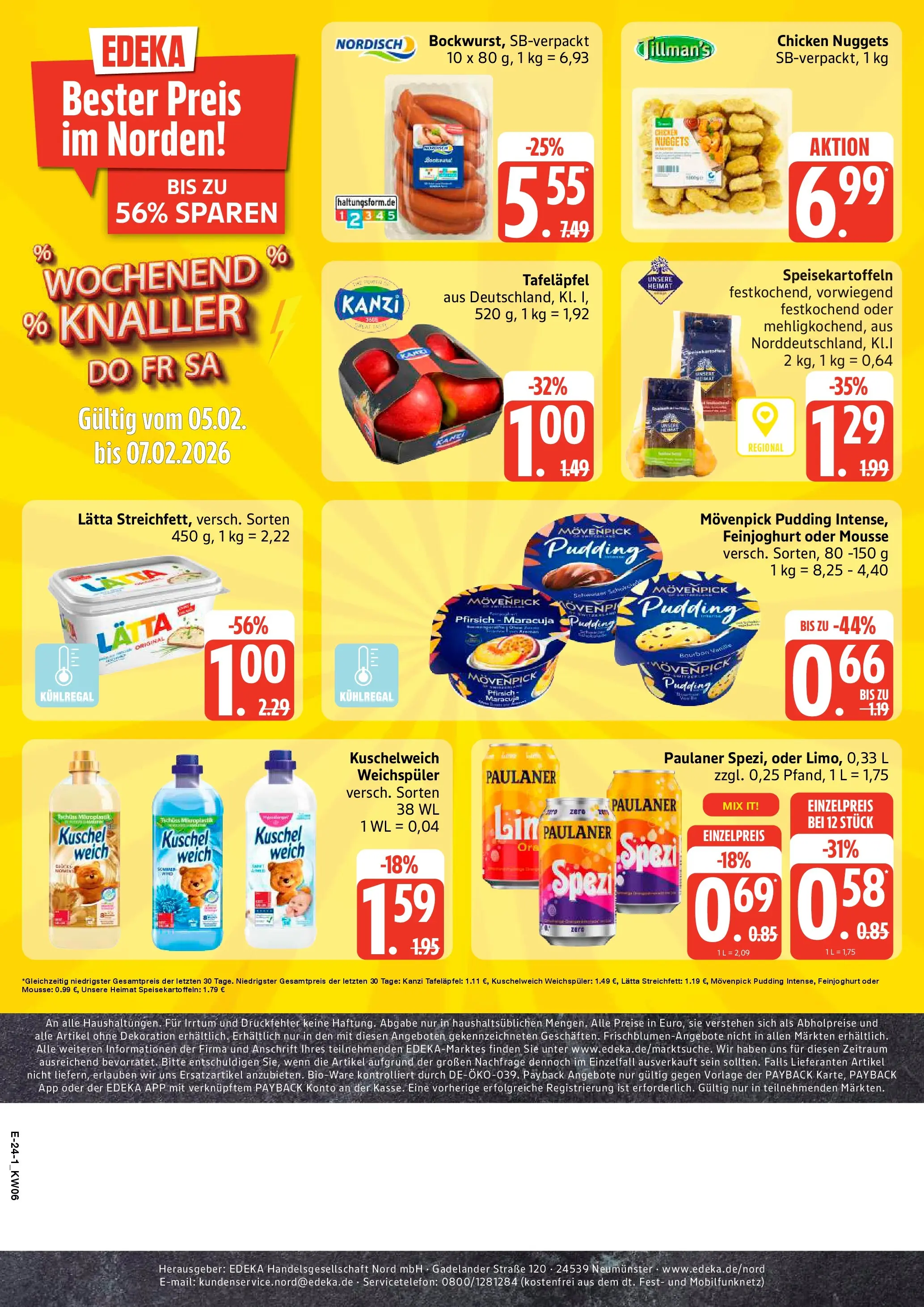 Edeka prospekt Rostock	 (ab 01.02.2026) » Angebote Online | Seite: 28