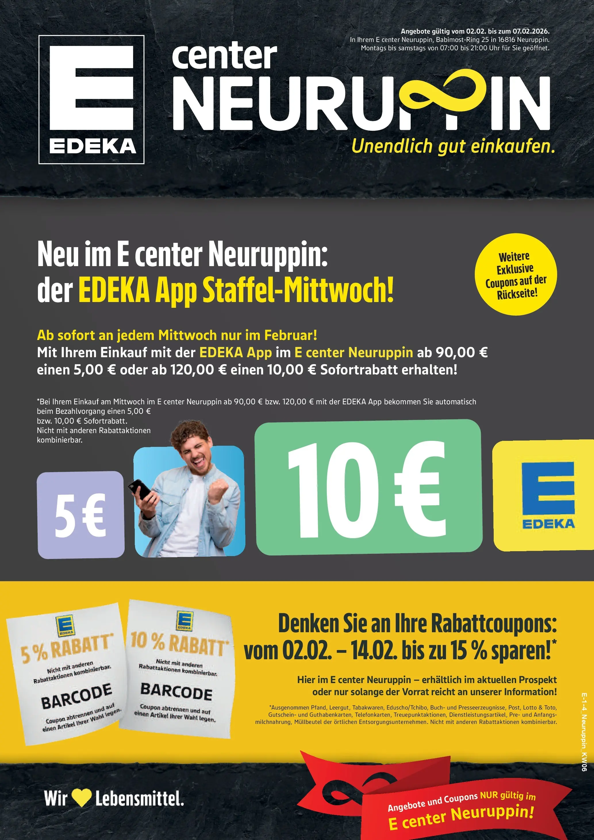 Edeka prospekt Neuruppin	 (ab 02.02.2026) » Angebote Online | Seite: 1 | Produkte: Uhr