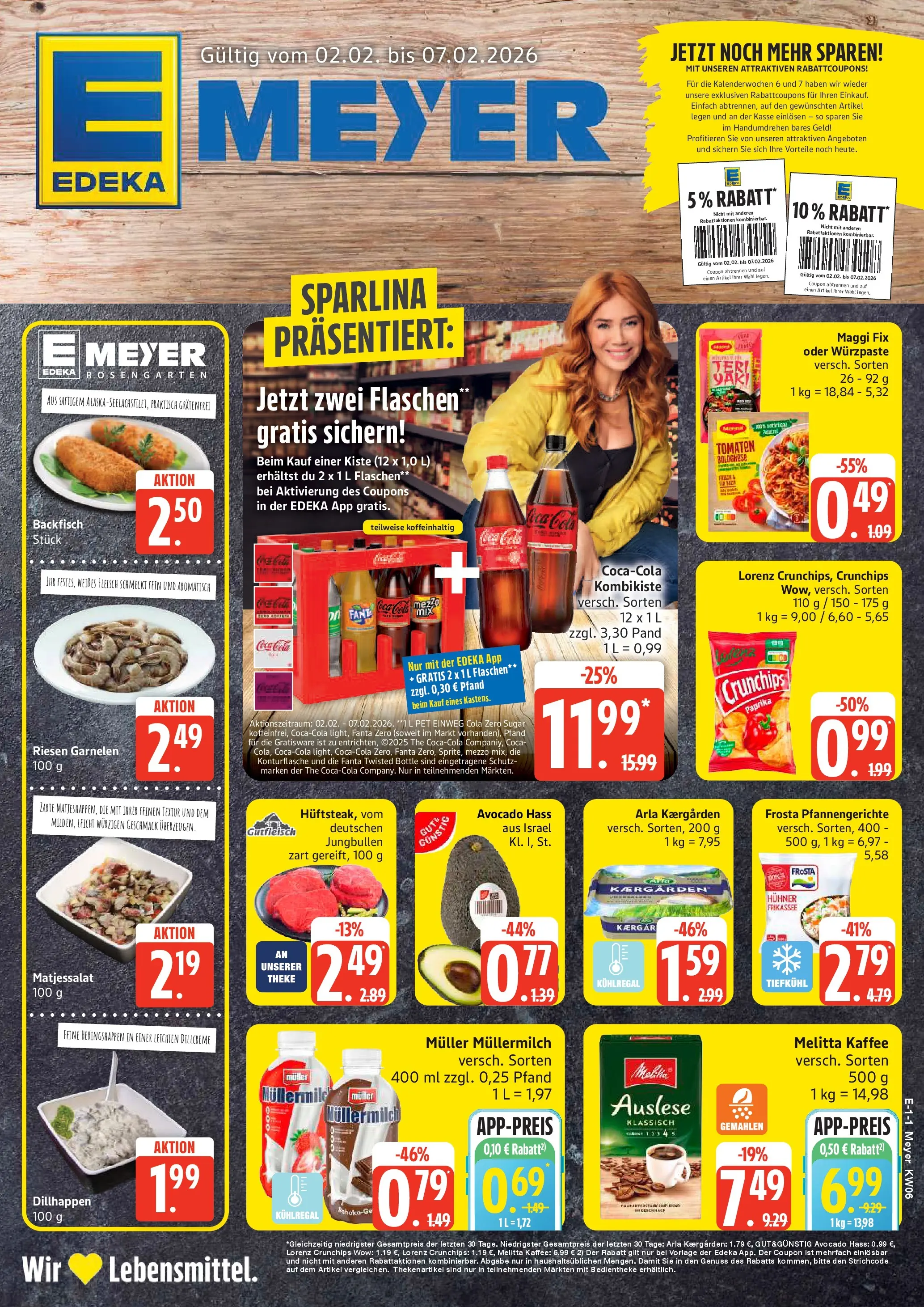 Edeka prospekt Seevetal	 (ab 01.02.2026) » Angebote Online | Seite: 1 | Produkte: Melitta, Paprika, Maggi fix, Steak