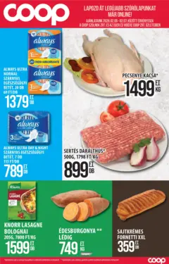 COOP Szolnok Akciós újság Tiszafüred - amely érvényes a következő dátumtól: 05.02.2026