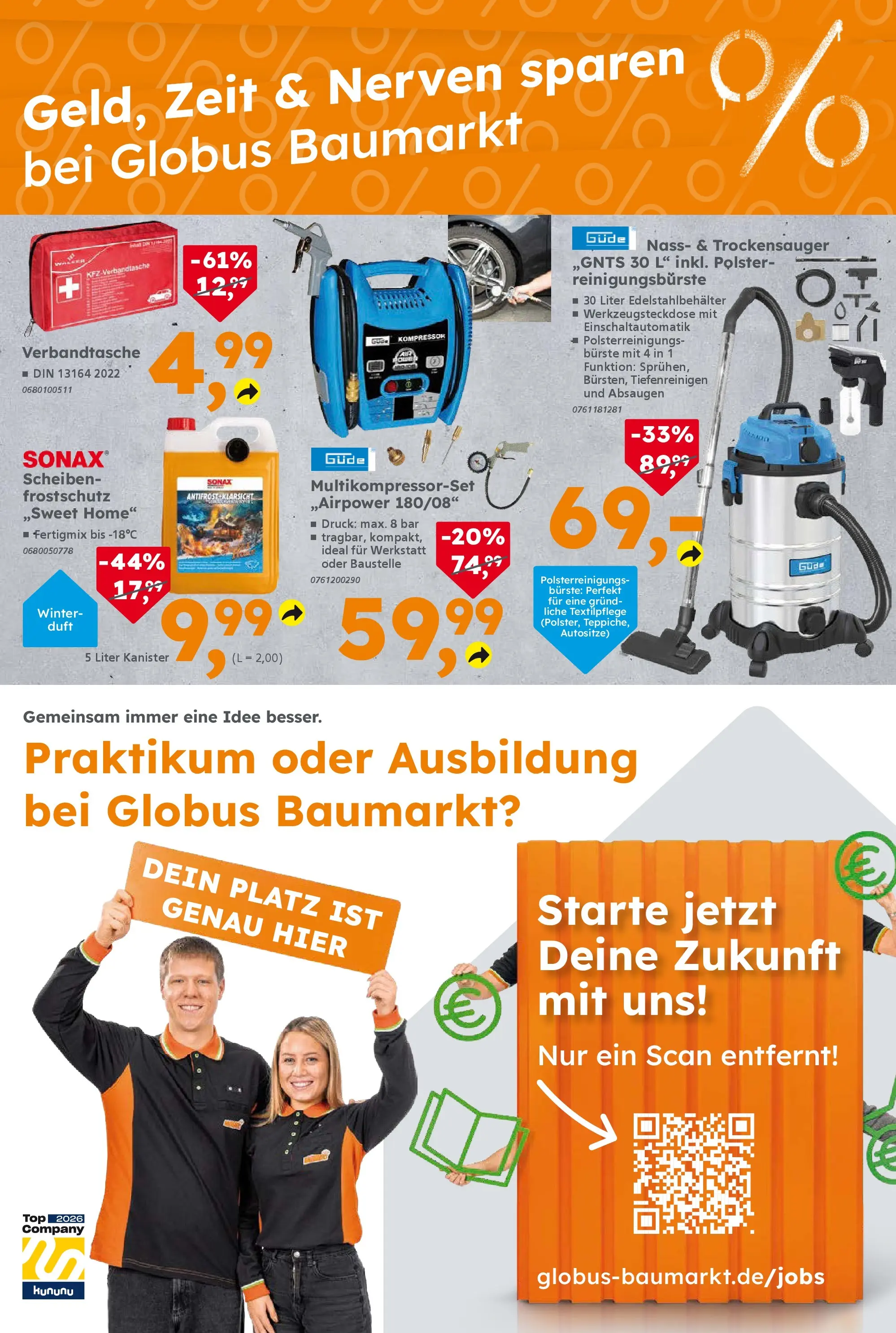 Globus Baumarkt prospekt Forchheim	 (ab 01.02.2026) zum Blättern | Seite: 7 | Produkte: Top, Duft, Bürste