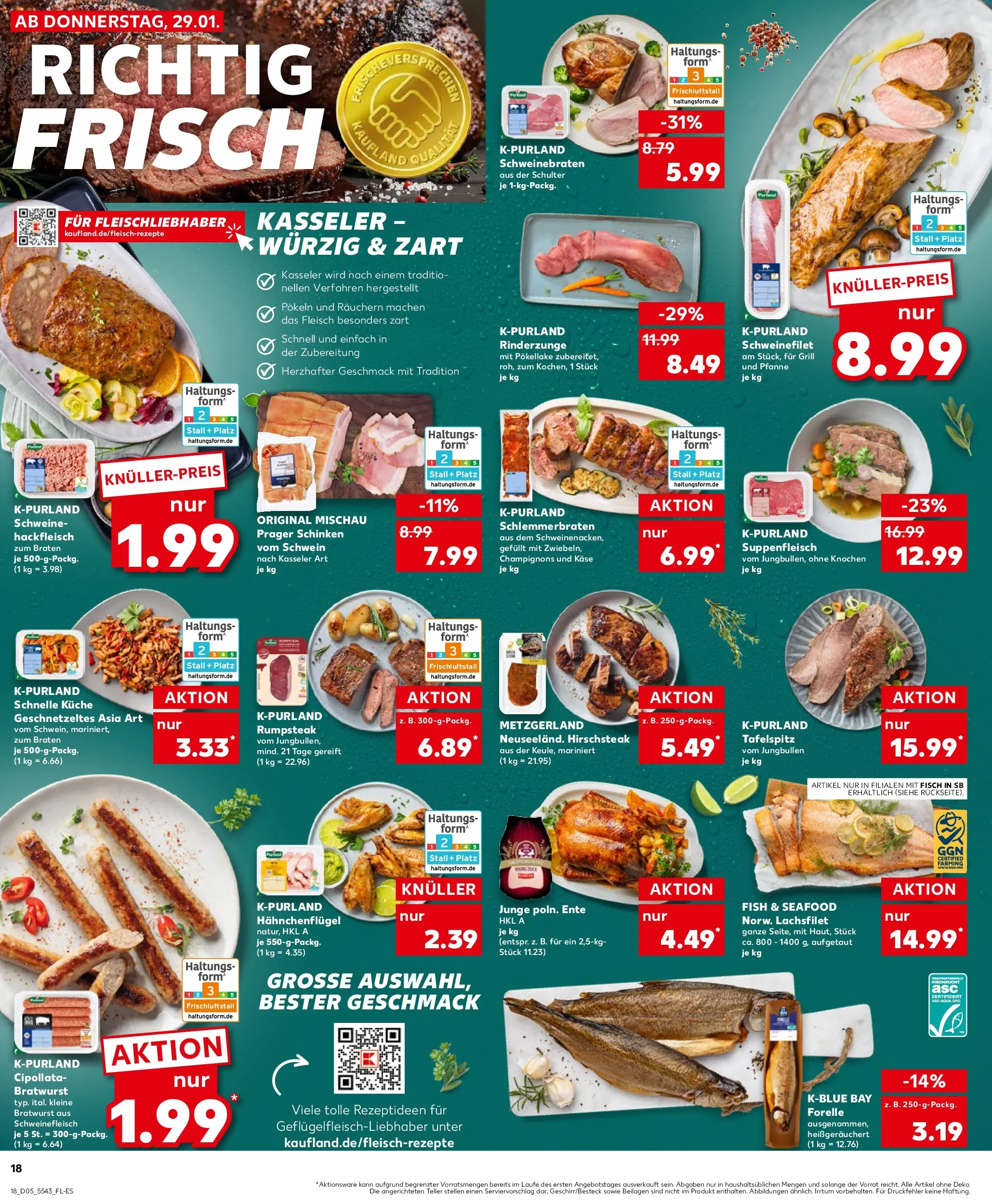 Prospekt Kaufland ab 01.02.2026 » Angebote Online zum Blättern | Seite: 18