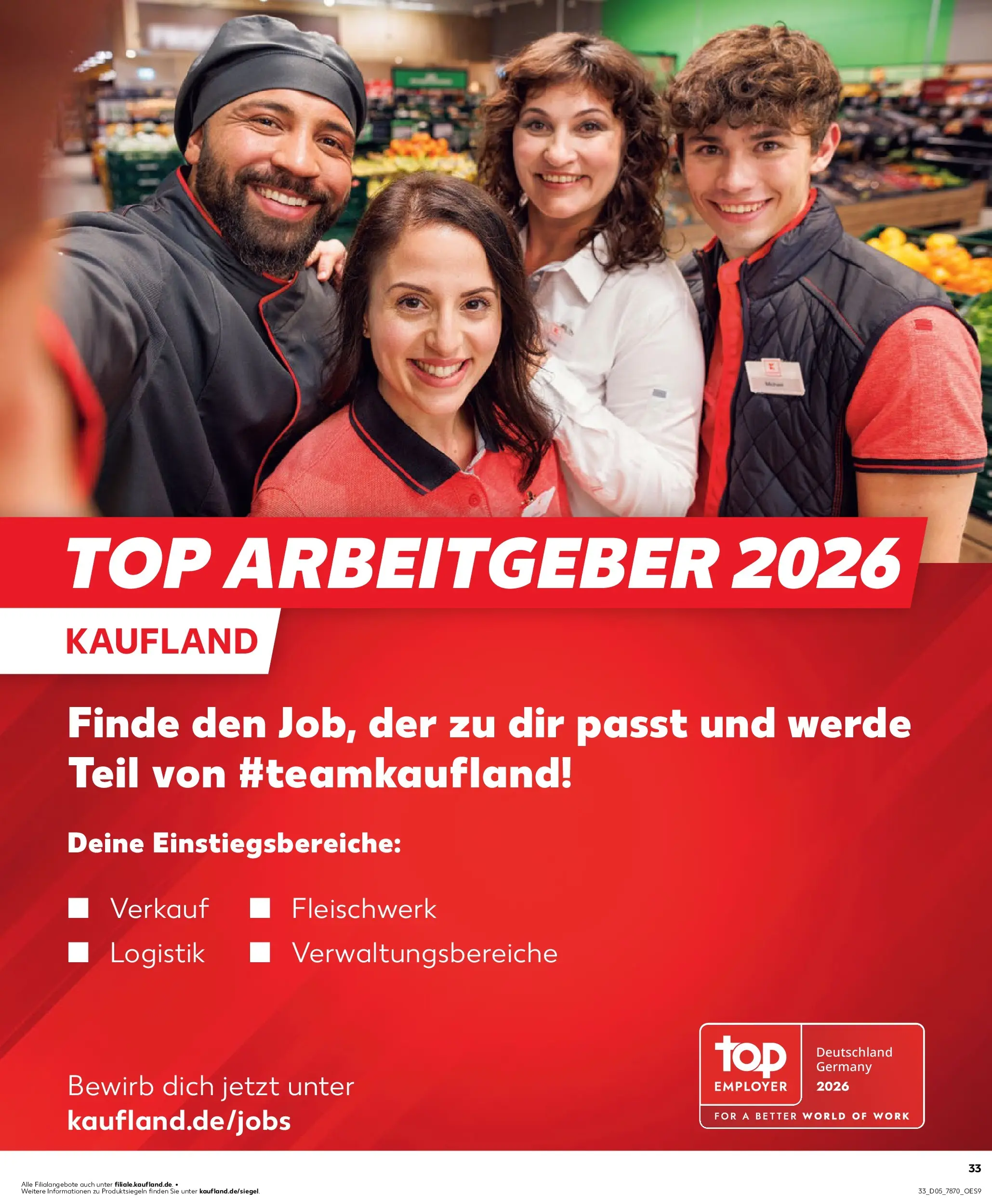 Prospekt Kaufland ab 01.02.2026 » Angebote Online zum Blättern | Seite: 33