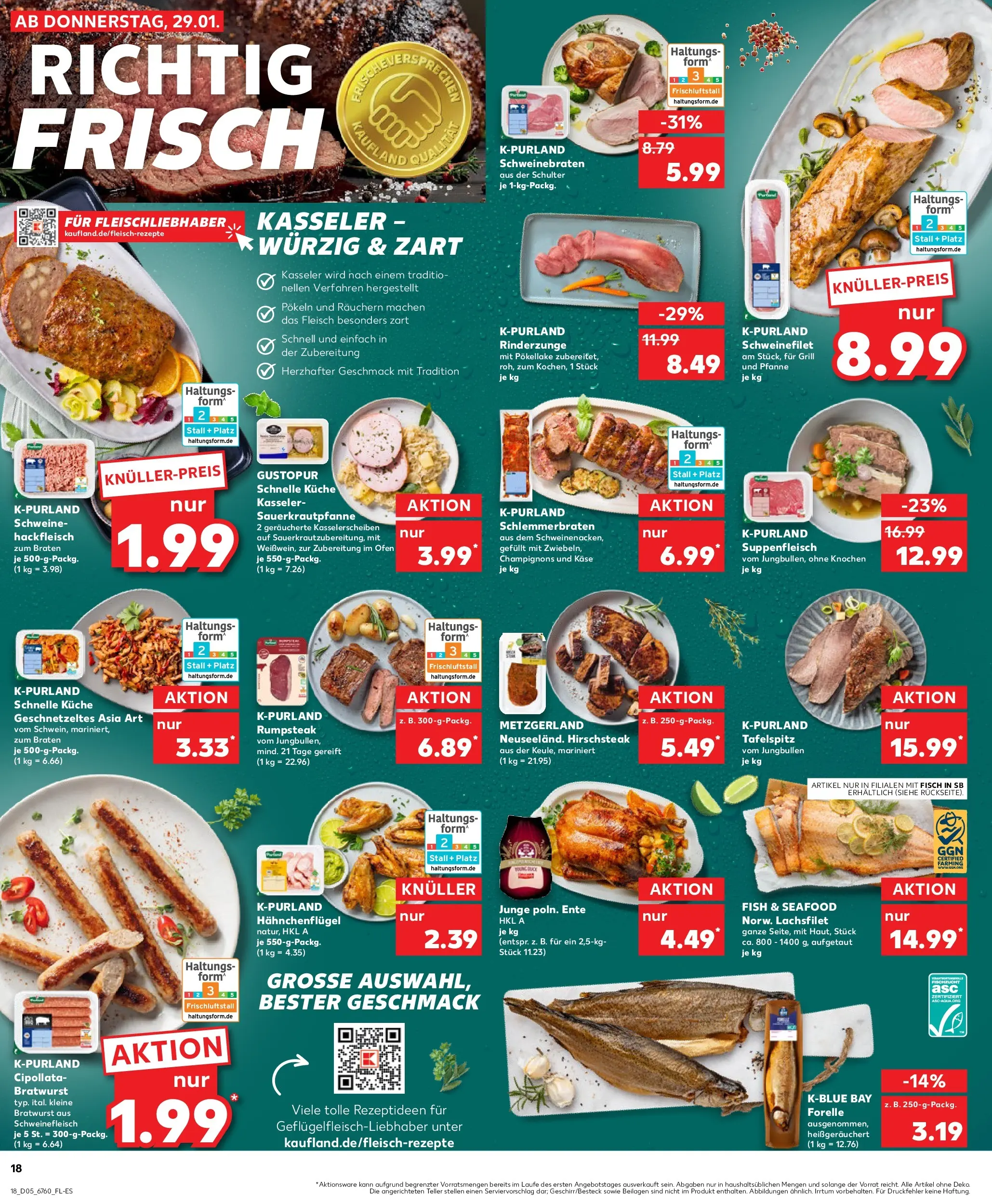 Prospekt Kaufland ab 01.02.2026 » Angebote Online zum Blättern | Seite: 18