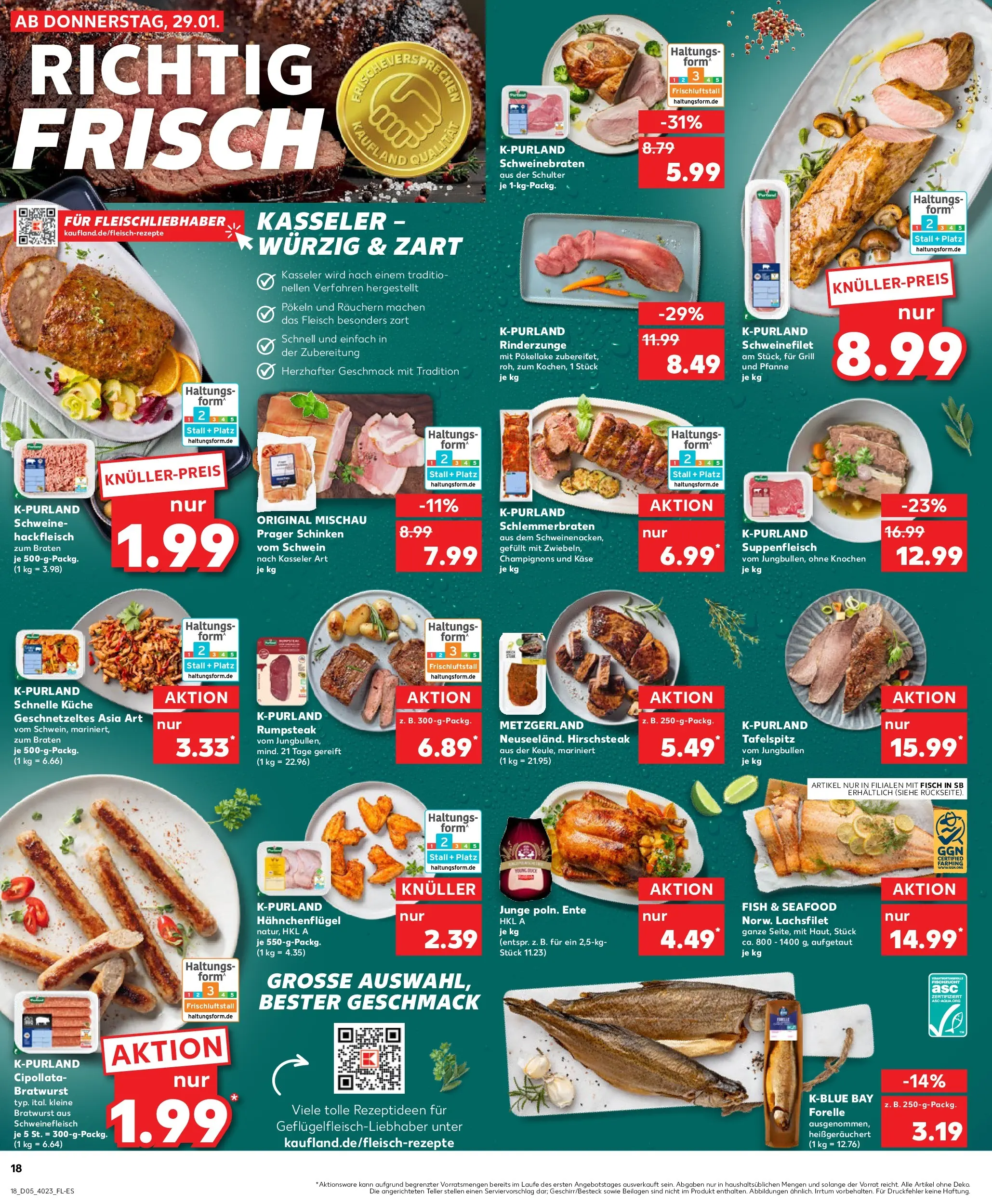 Prospekt Kaufland ab 01.02.2026 » Angebote Online zum Blättern | Seite: 18