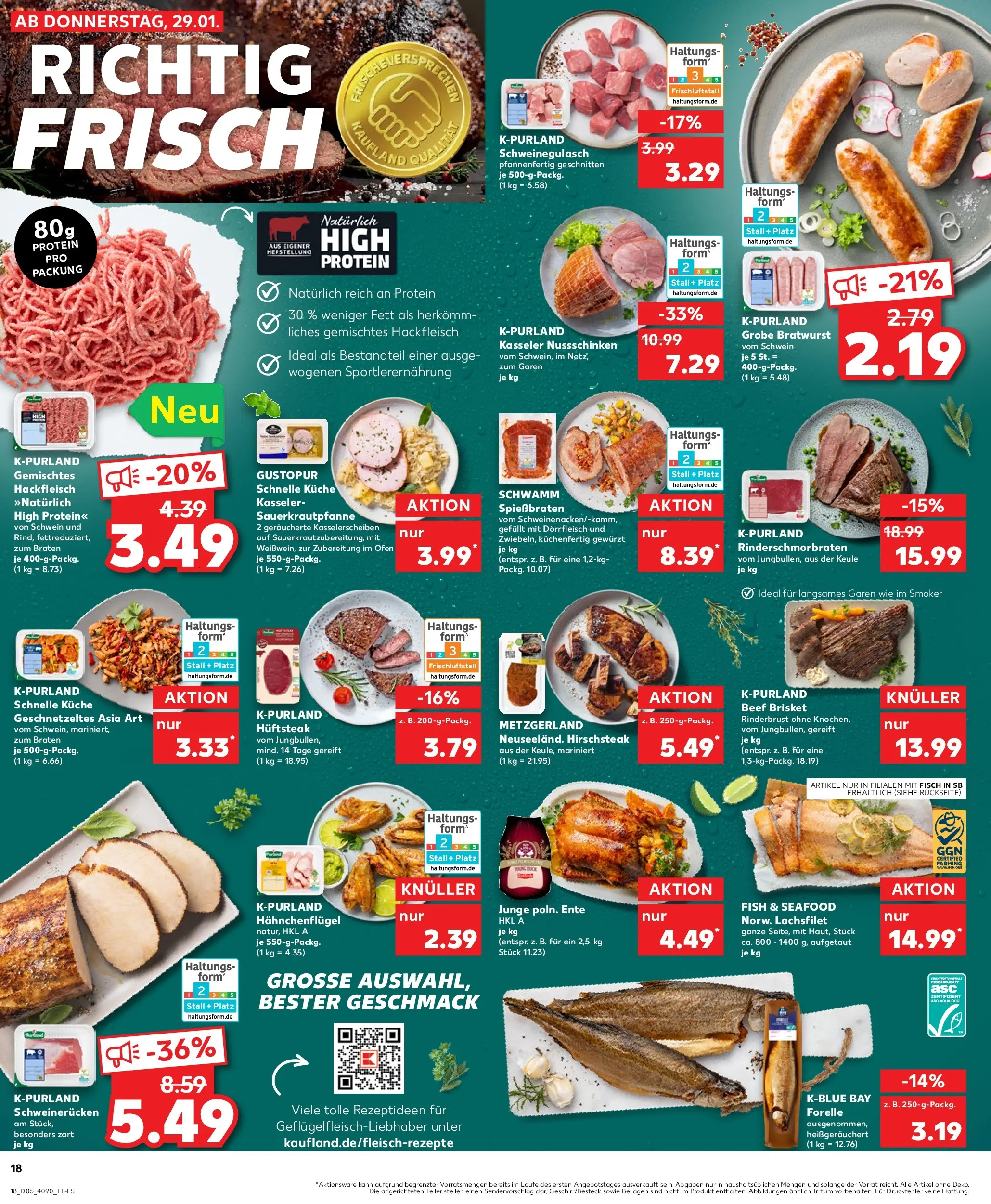 Prospekt Kaufland ab 01.02.2026 » Angebote Online zum Blättern | Seite: 18
