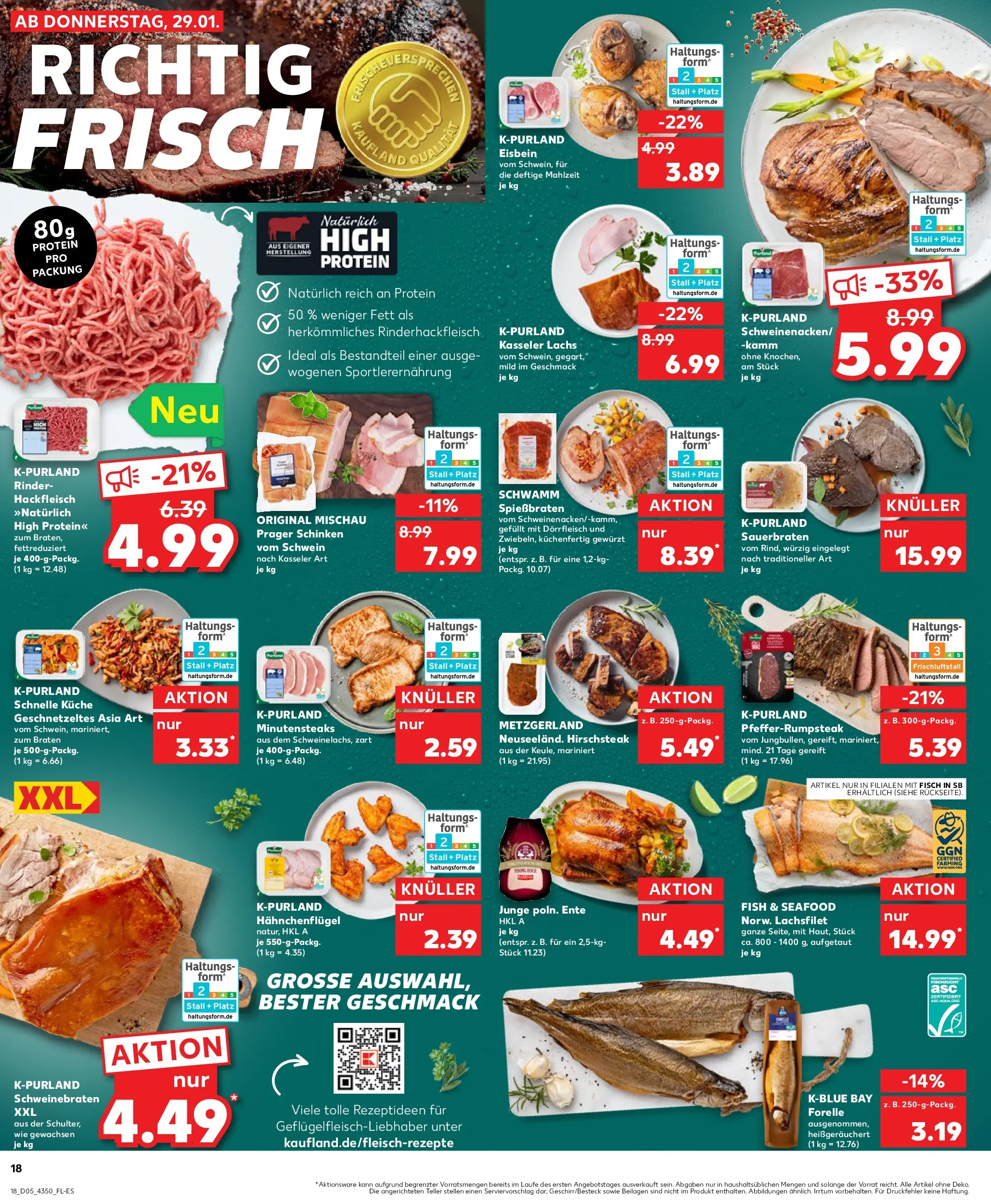 Prospekt Kaufland ab 01.02.2026 » Angebote Online zum Blättern | Seite: 18