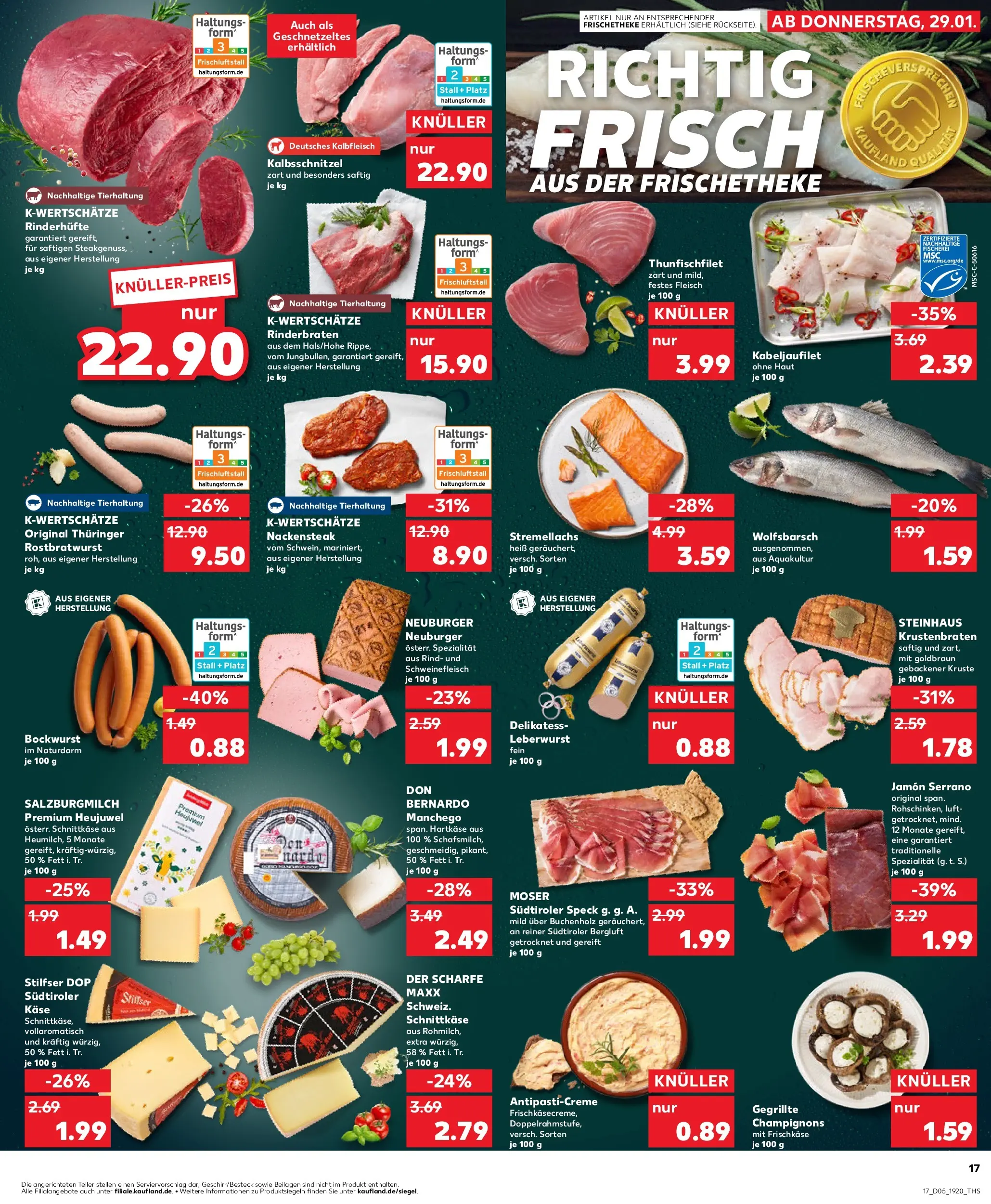 Prospekt Kaufland ab 01.02.2026 » Angebote Online zum Blättern | Seite: 17