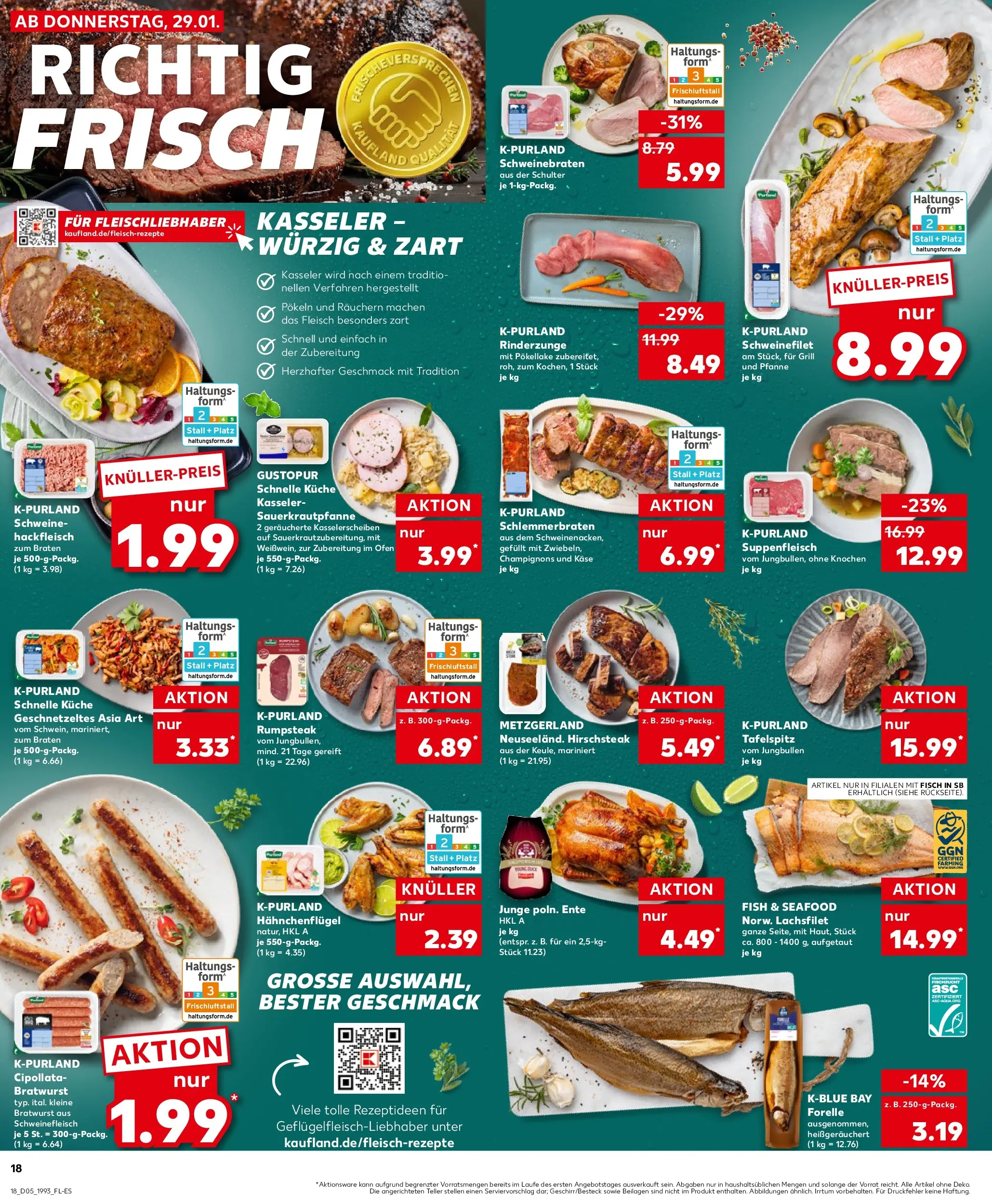 Prospekt Kaufland ab 01.02.2026 » Angebote Online zum Blättern | Seite: 18