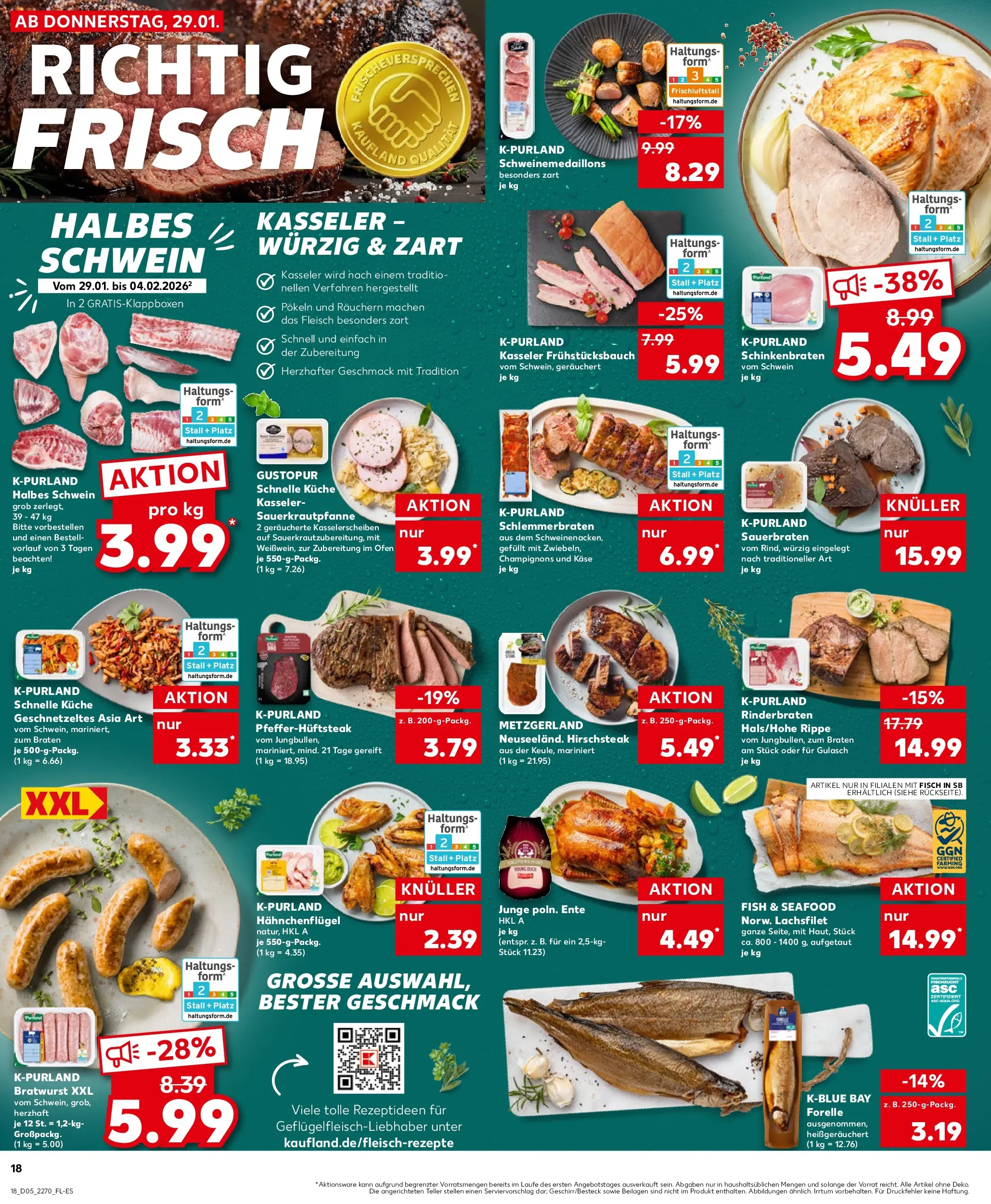 Prospekt Kaufland ab 01.02.2026 » Angebote Online zum Blättern | Seite: 18