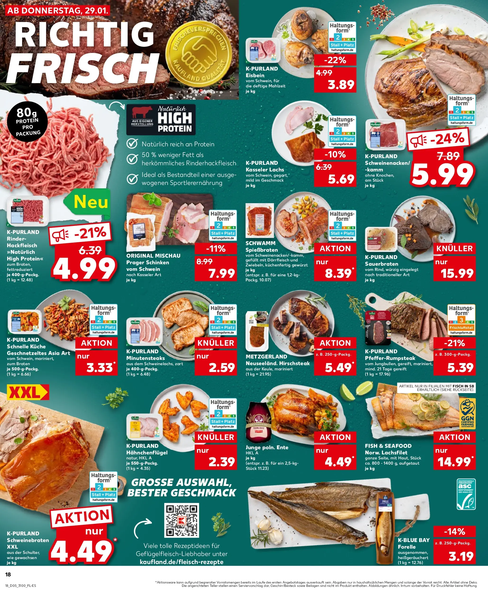 Prospekt Kaufland ab 01.02.2026 » Angebote Online zum Blättern | Seite: 18