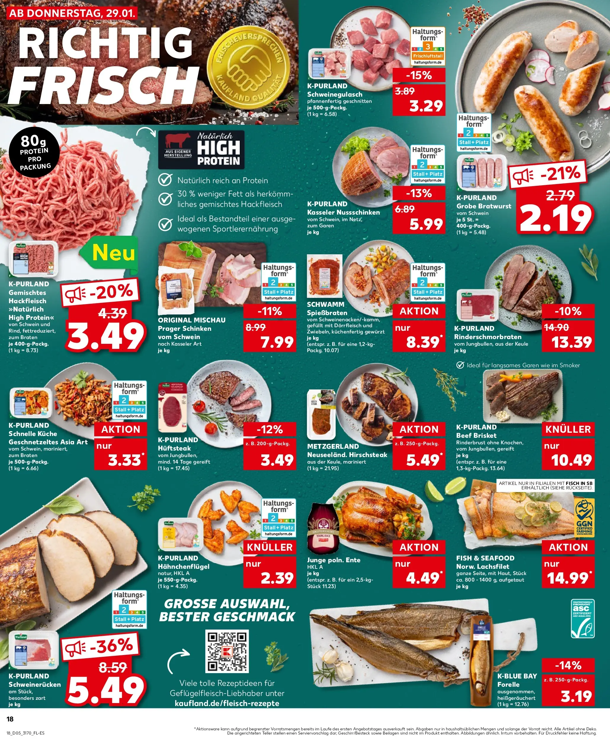 Prospekt Kaufland ab 01.02.2026 » Angebote Online zum Blättern | Seite: 18