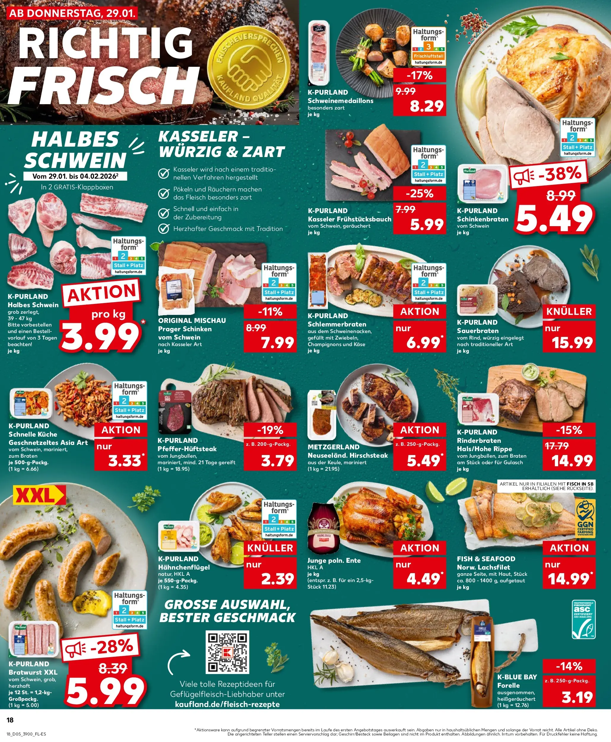Prospekt Kaufland ab 01.02.2026 » Angebote Online zum Blättern | Seite: 18