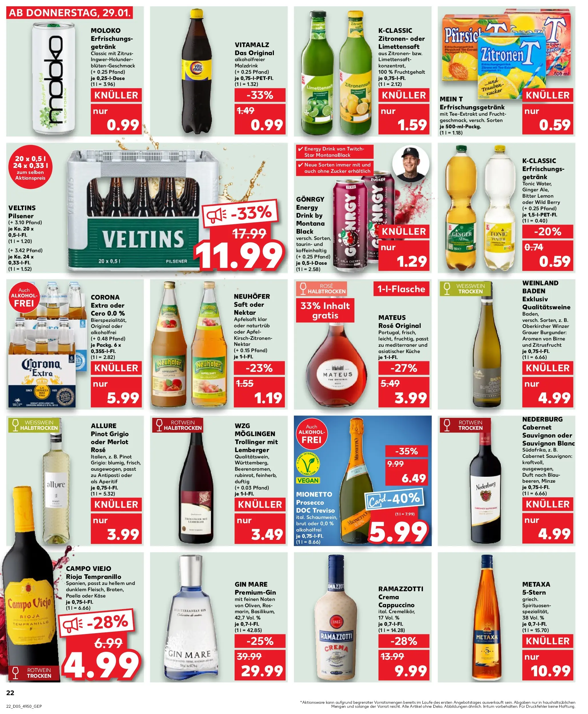 Prospekt Kaufland ab 01.02.2026 » Angebote Online zum Blättern | Seite: 22