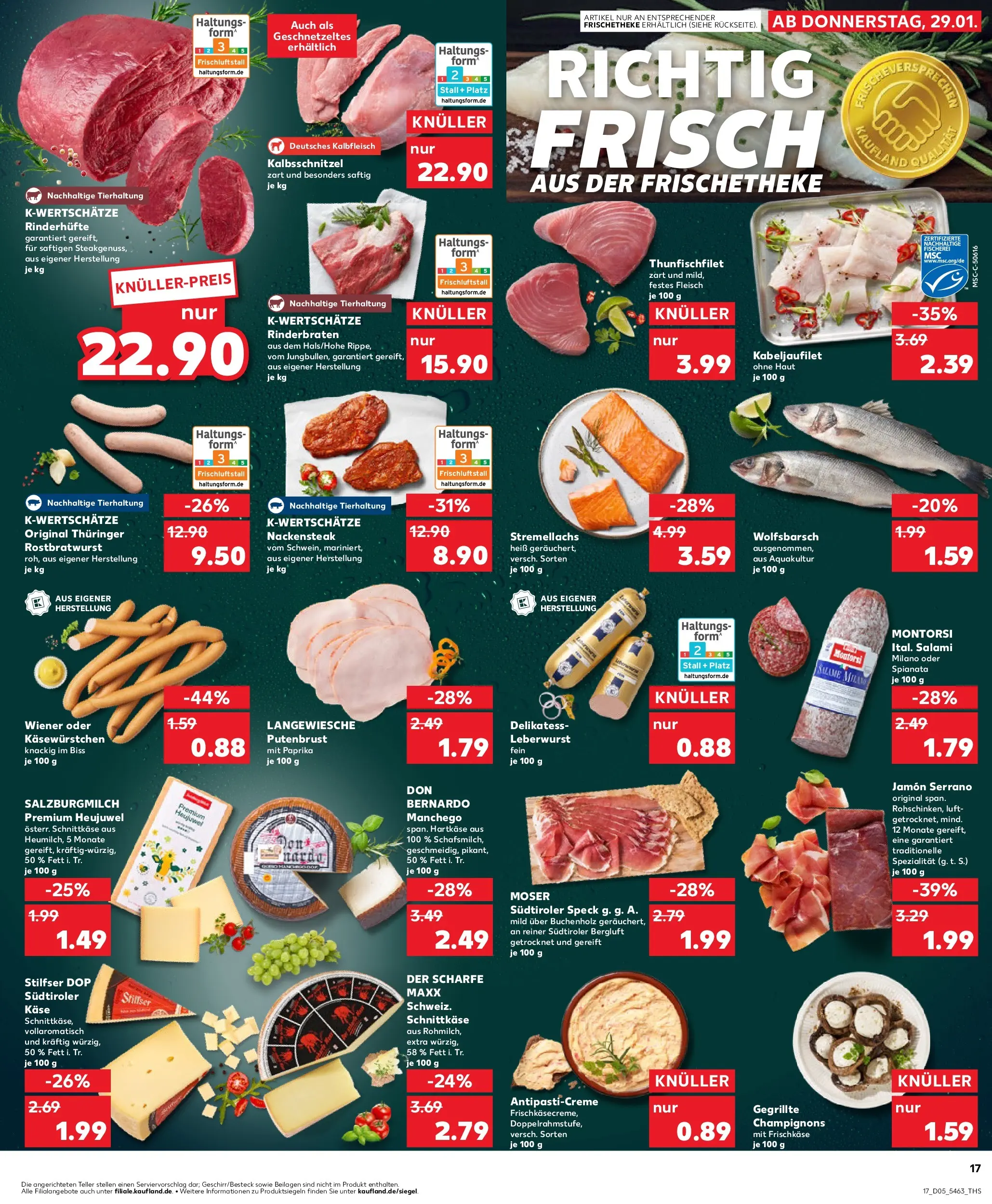 Prospekt Kaufland ab 01.02.2026 » Angebote Online zum Blättern | Seite: 17