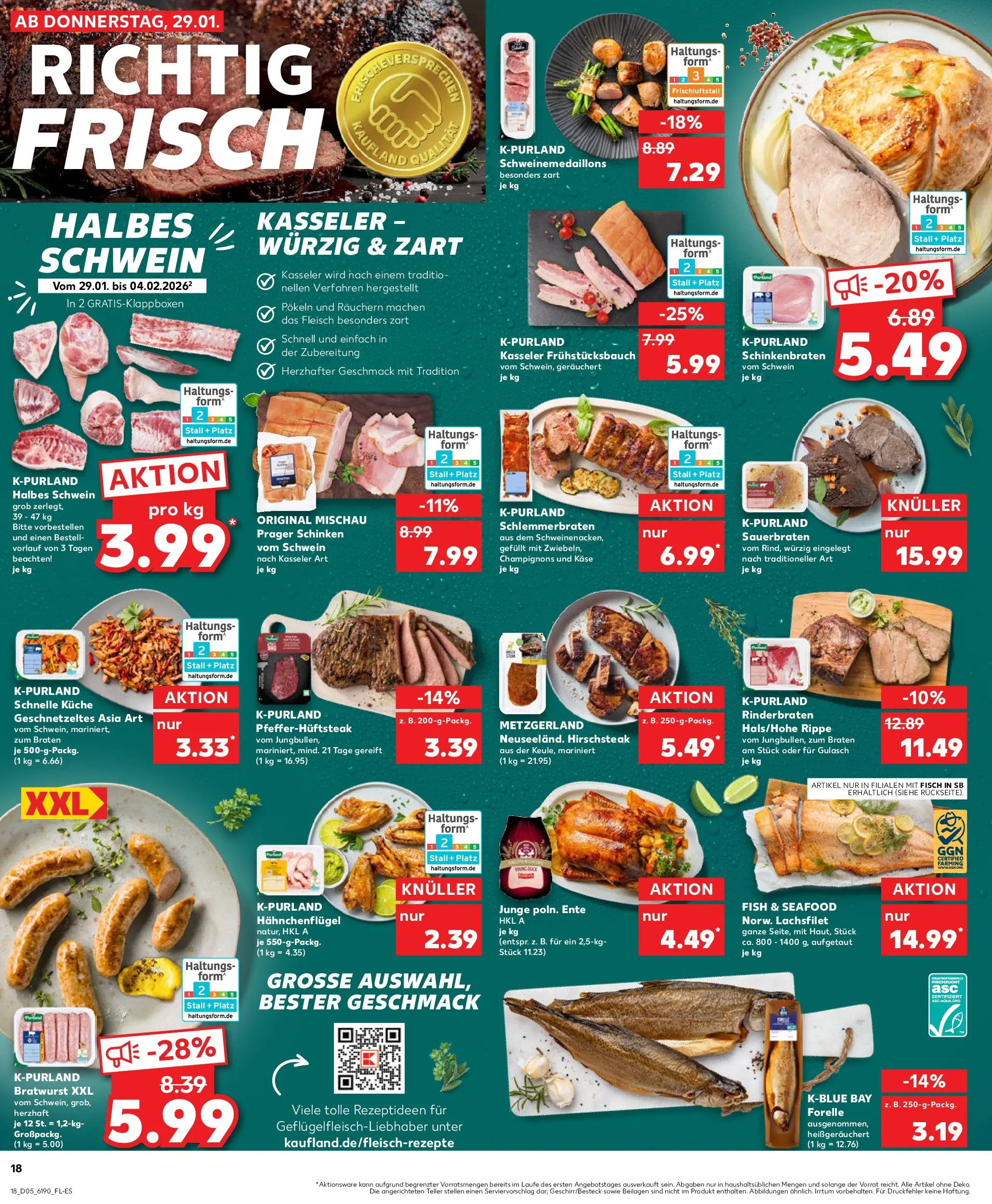 Prospekt Kaufland ab 01.02.2026 » Angebote Online zum Blättern | Seite: 18