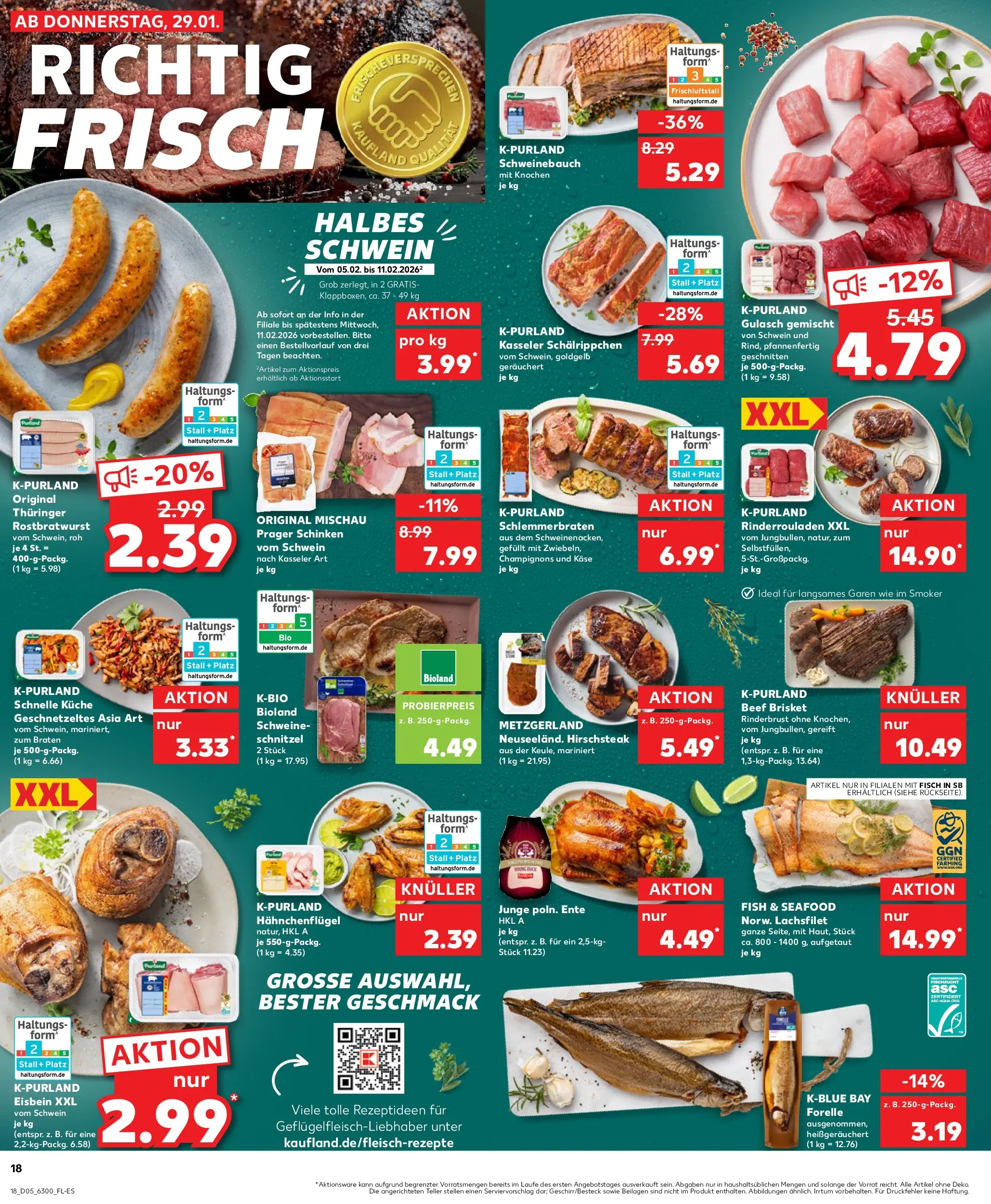 Prospekt Kaufland ab 01.02.2026 » Angebote Online zum Blättern | Seite: 18