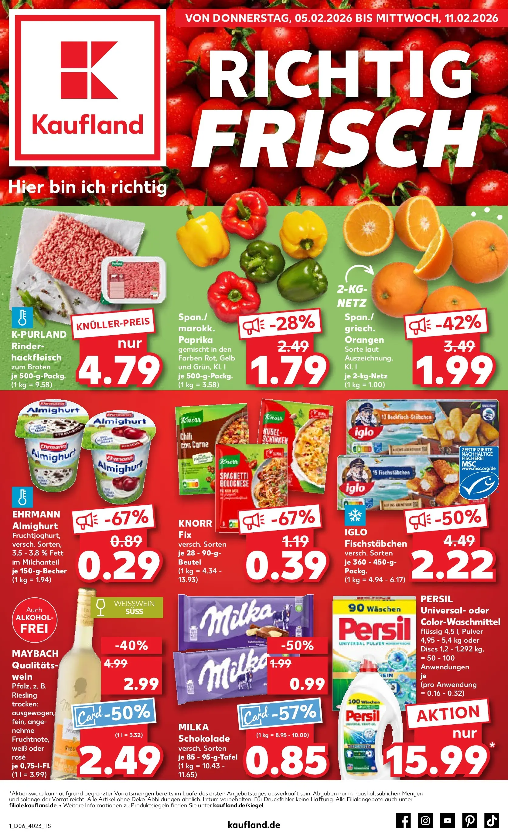 Prospekt Kaufland ab 04.02.2026 » Angebote Online zum Blättern | Seite: 1