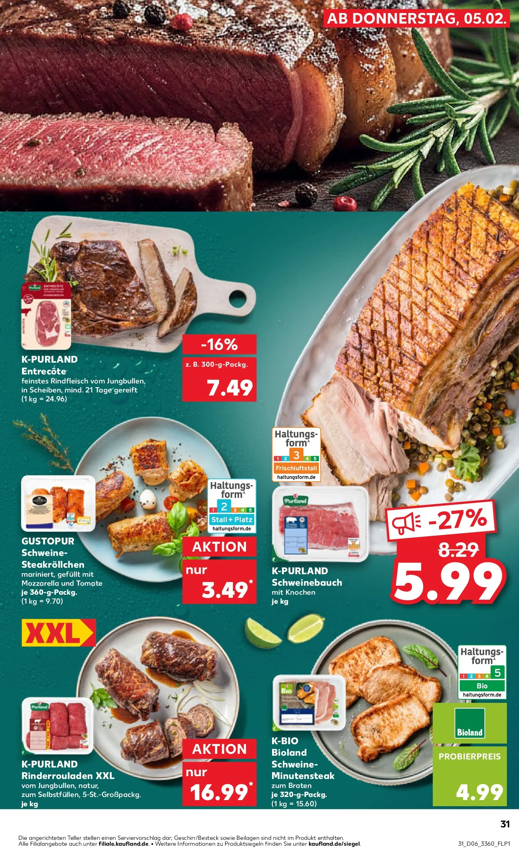 Prospekt Kaufland ab 04.02.2026 » Angebote Online zum Blättern | Seite: 31