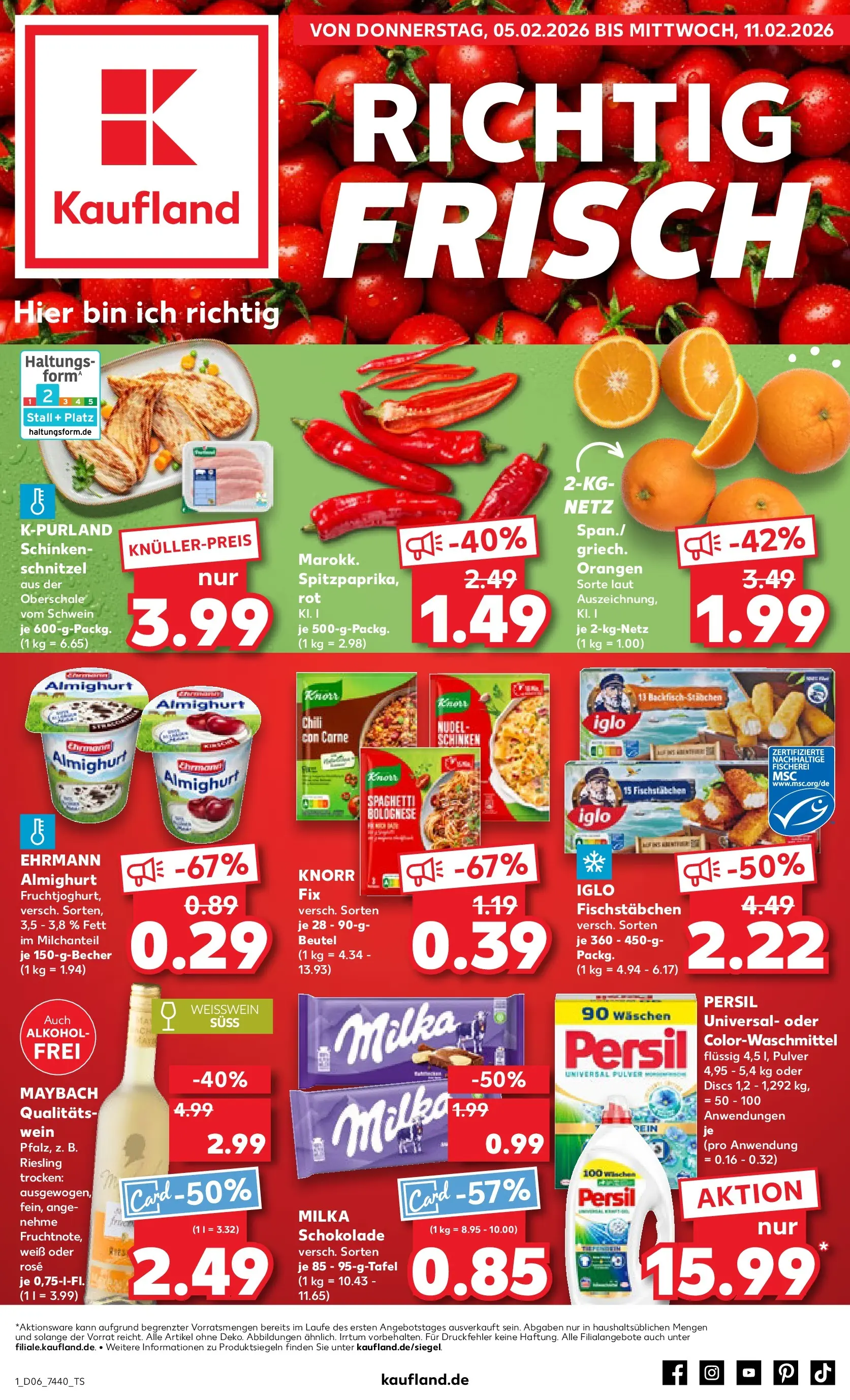 Prospekt Kaufland ab 04.02.2026 » Angebote Online zum Blättern | Seite: 1