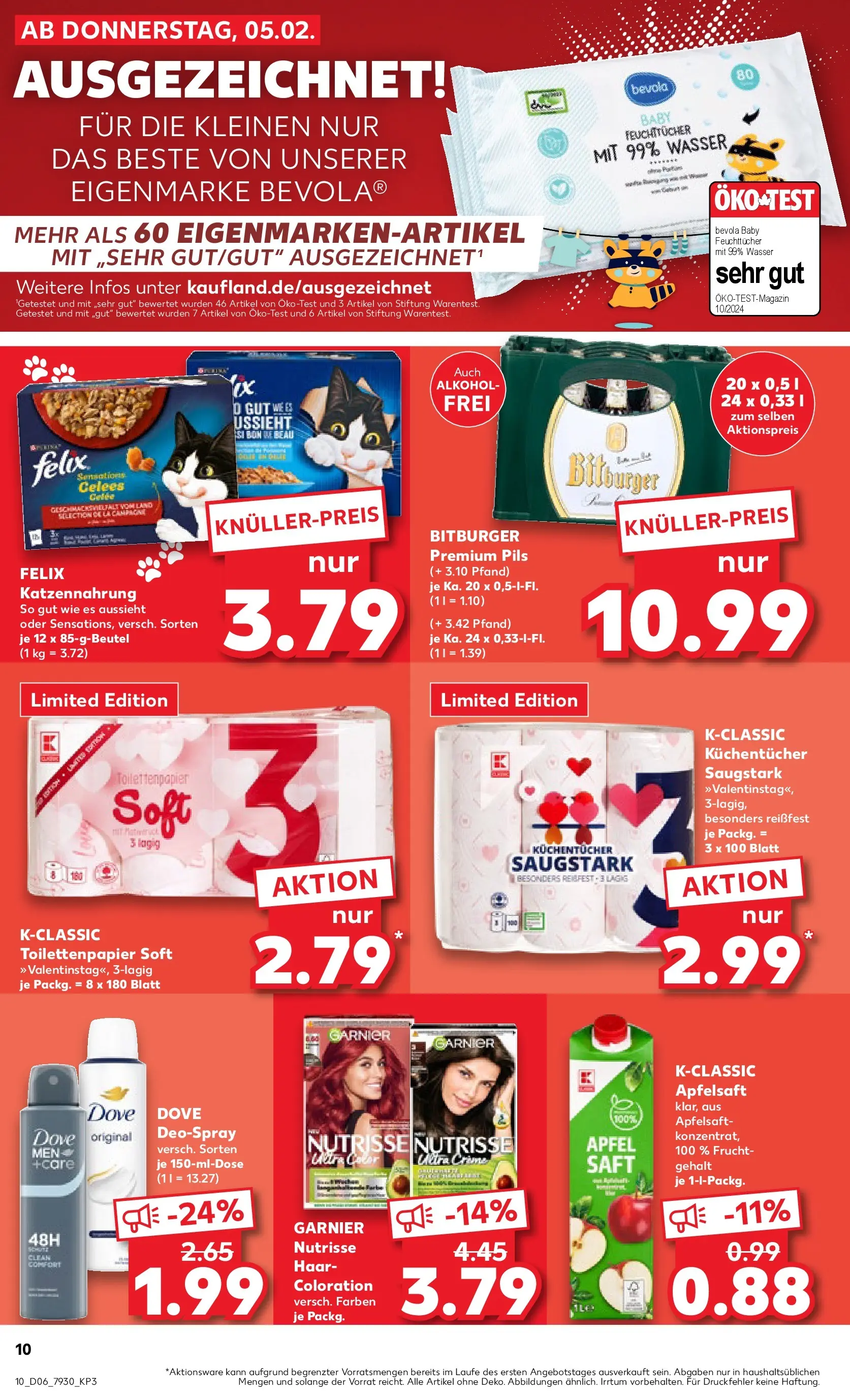 Prospekt Kaufland ab 05.02.2026 » Angebote Online zum Blättern | Seite: 10